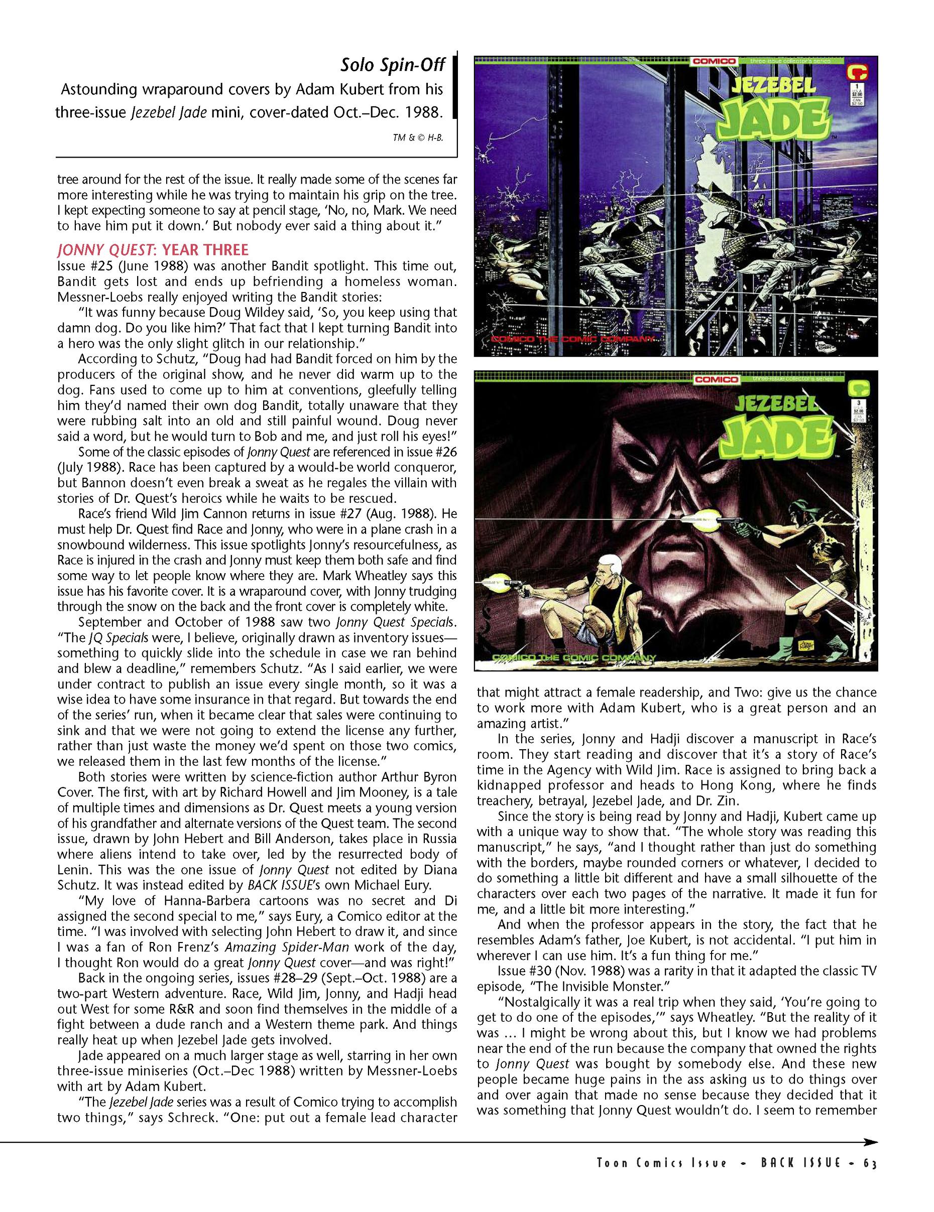 Read online Back Issue comic -  Issue #59 - 63