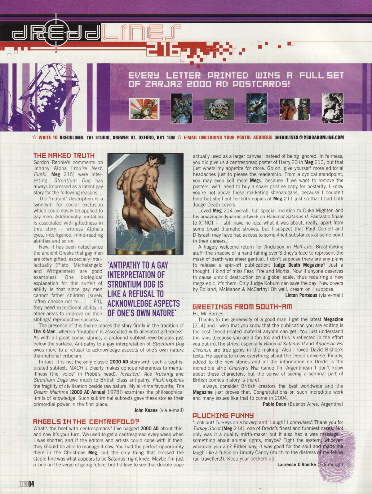 Judge Dredd Megazine (Vol. 5) issue 216 - Page 4