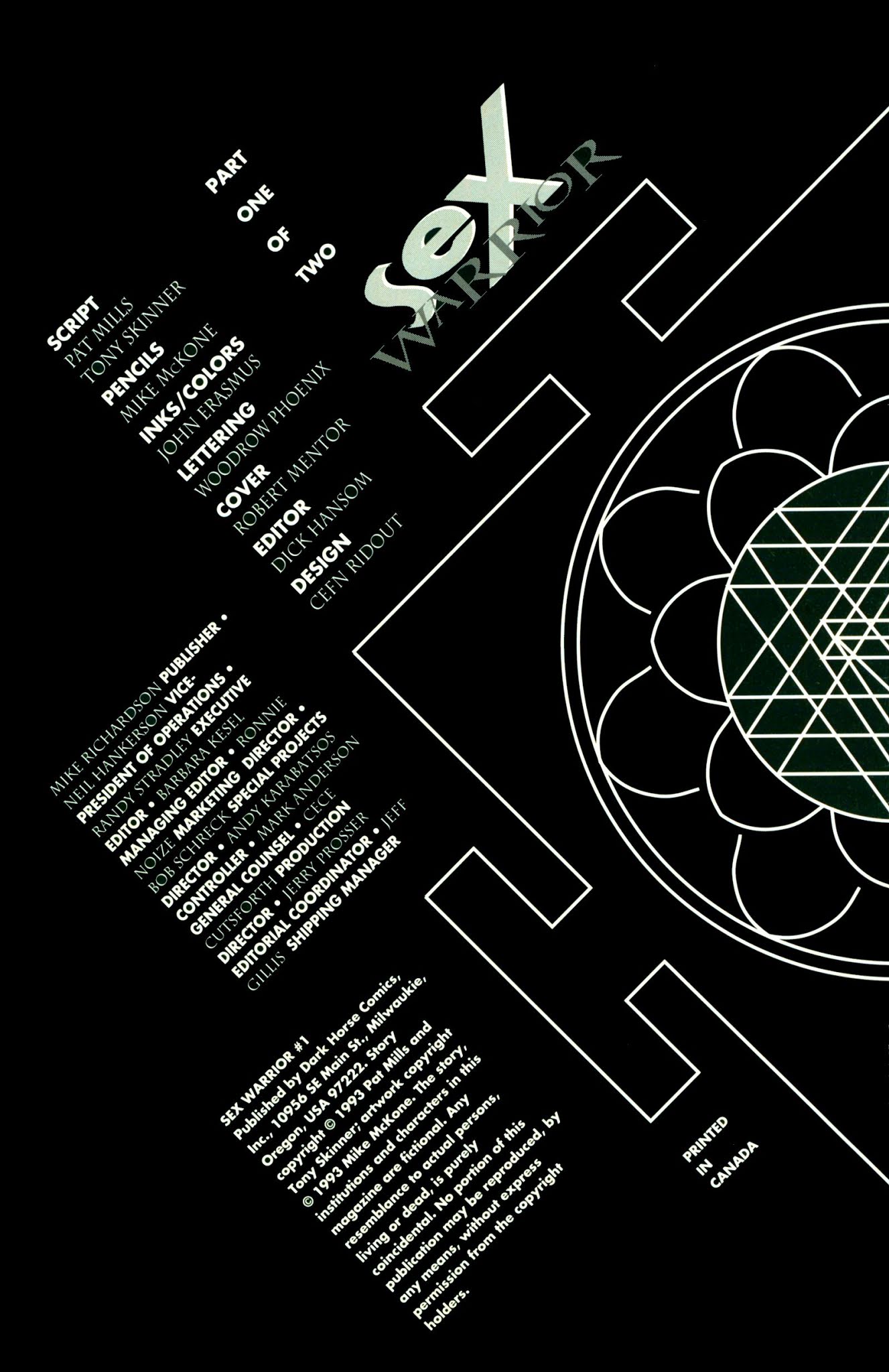 Read online Sex Warrior comic -  Issue #1 - 2