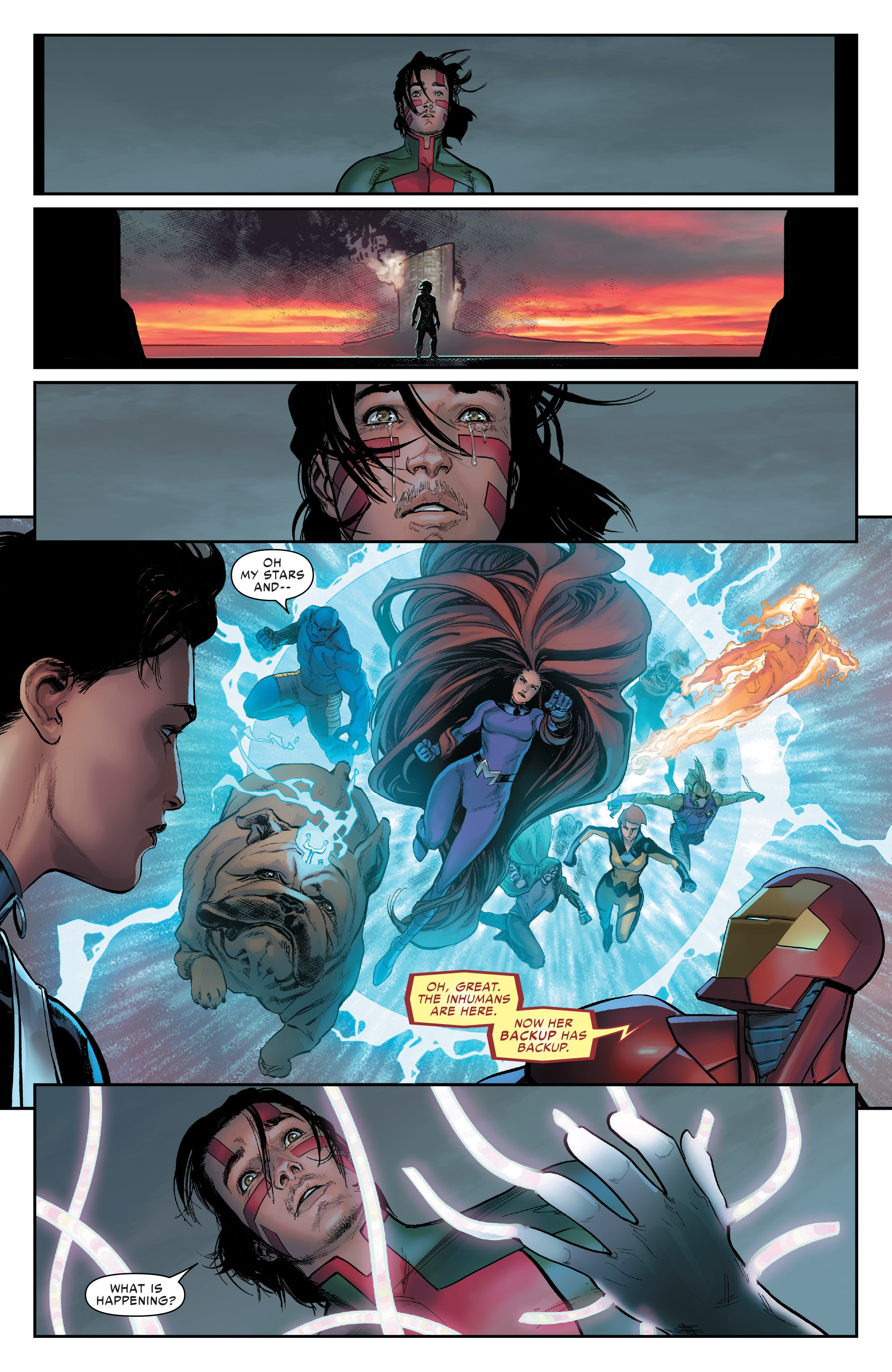 Read online Civil War II comic -  Issue #5 - 19