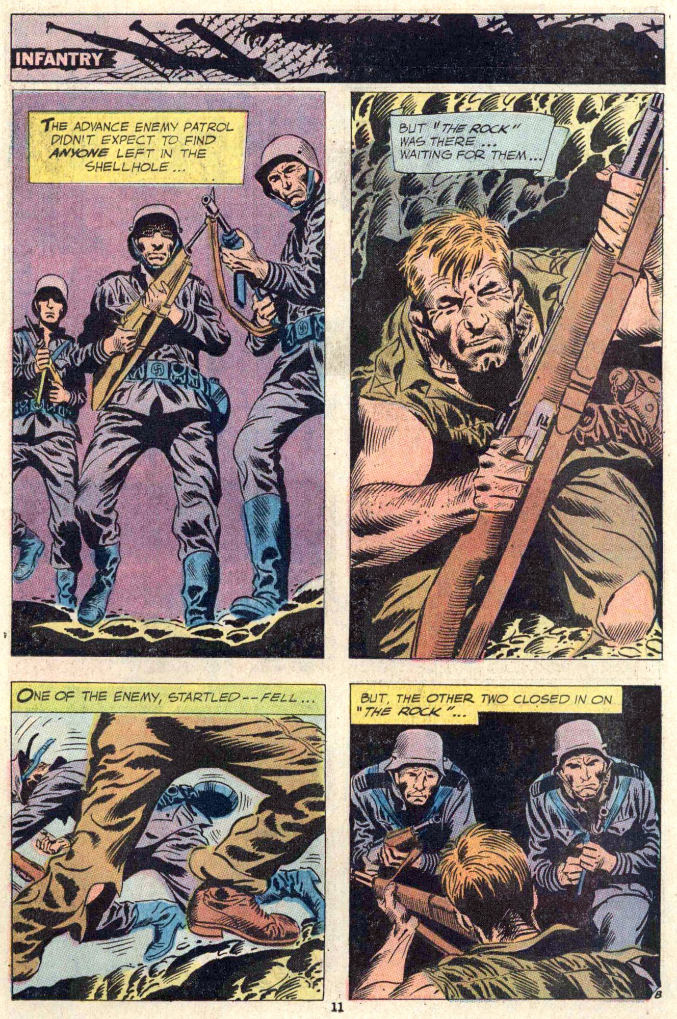 Read online Our Army at War (1952) comic -  Issue #242 - 12