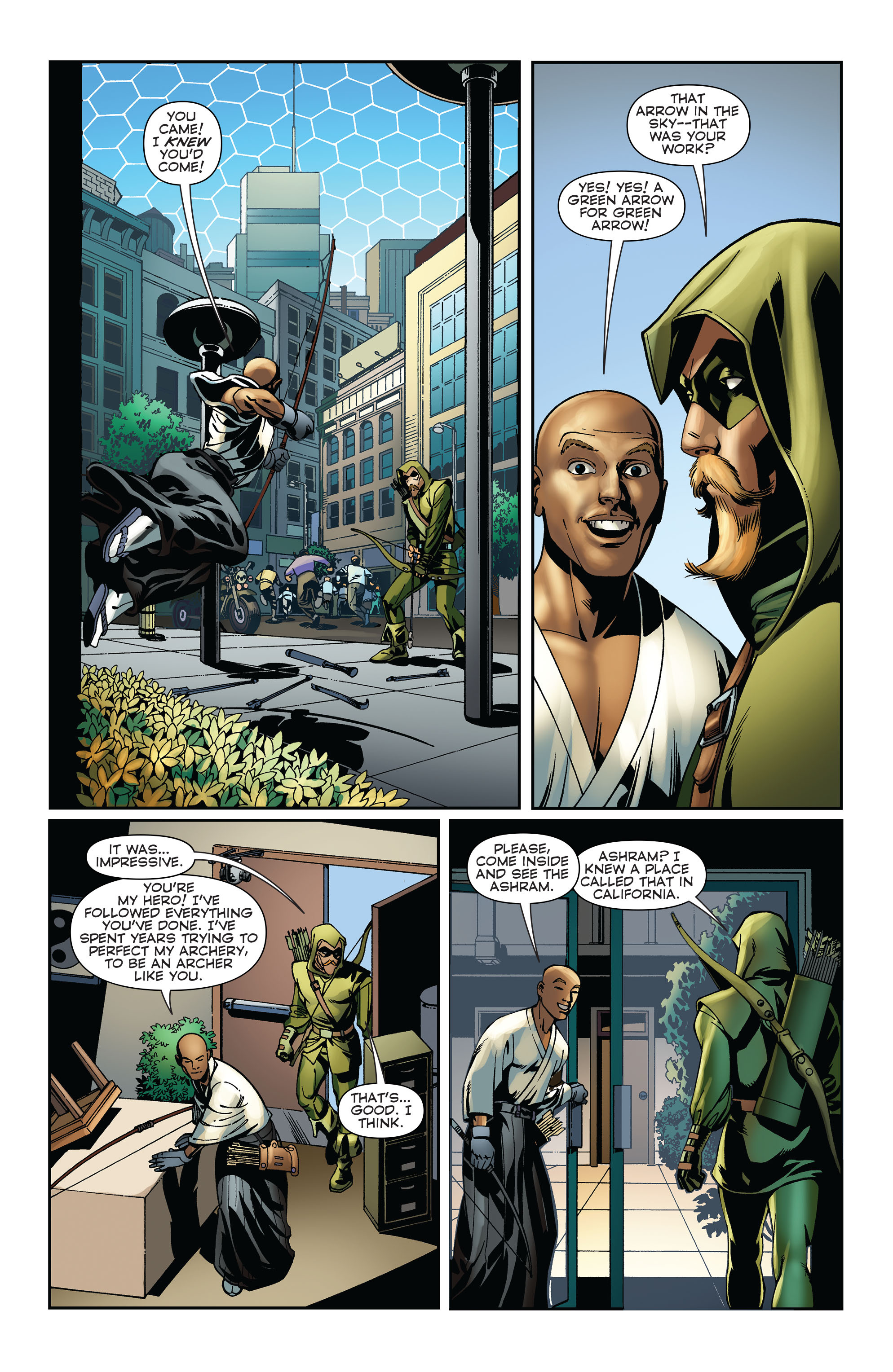 Read online Convergence Green Arrow comic -  Issue #1 - 17