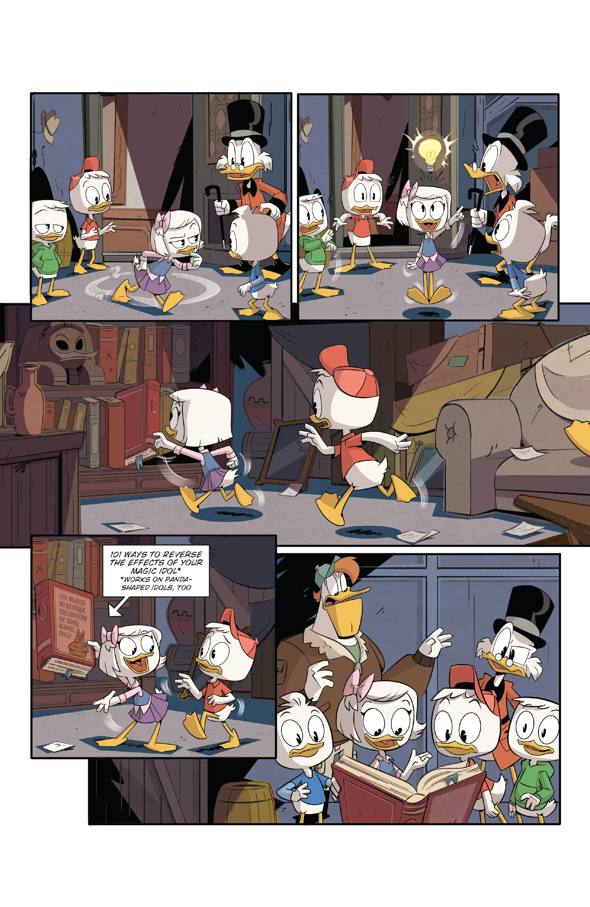 Read online DuckTales: Silence and Science comic -  Issue #1 - 16