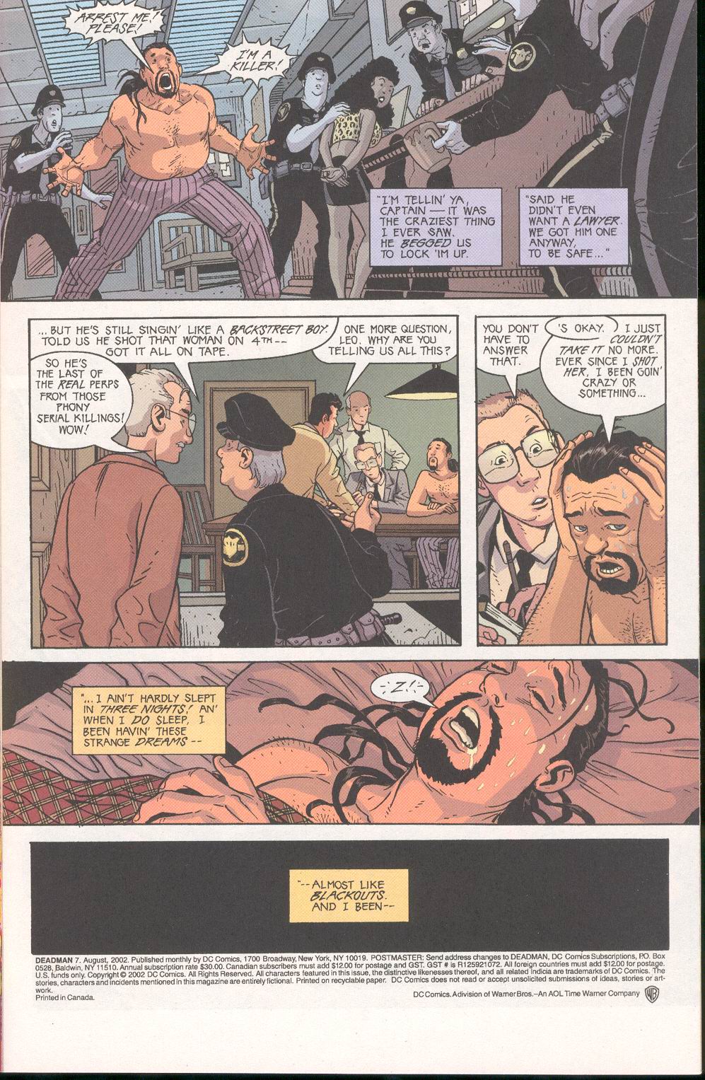 Read online Deadman (2002) comic -  Issue #7 - 2