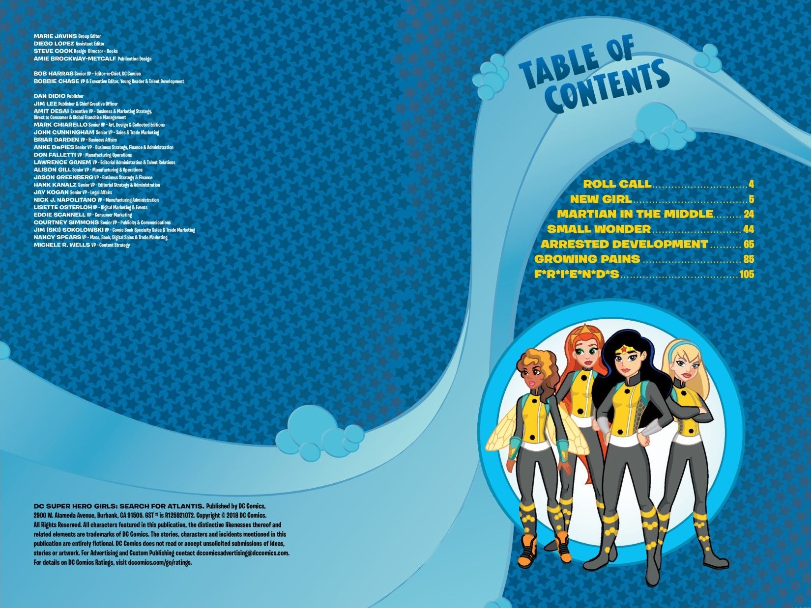 Read online DC Super Hero Girls: Search for Atlantis comic -  Issue # TPB - 3