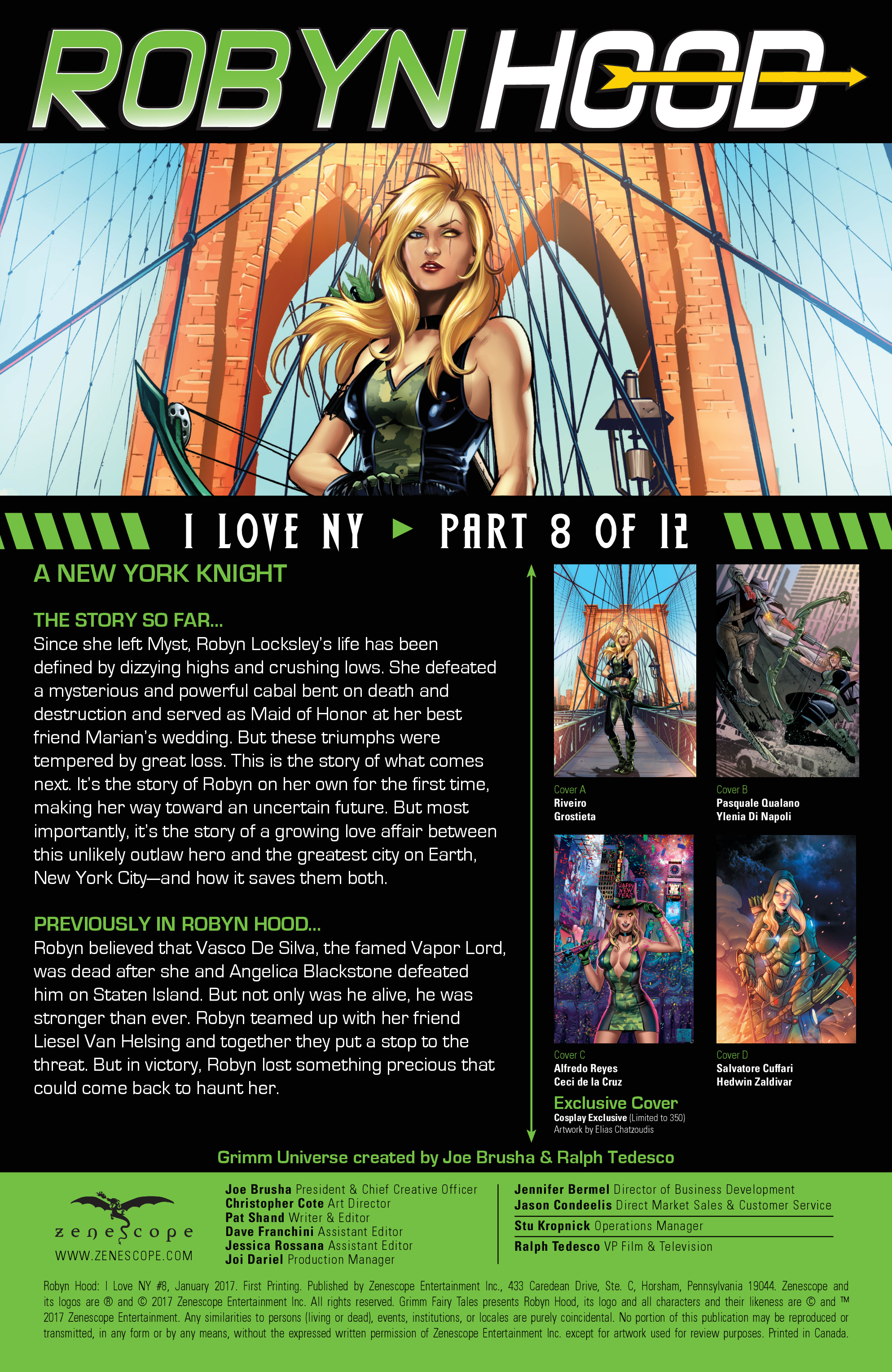 Read online Robyn Hood I Love NY comic -  Issue #8 - 2