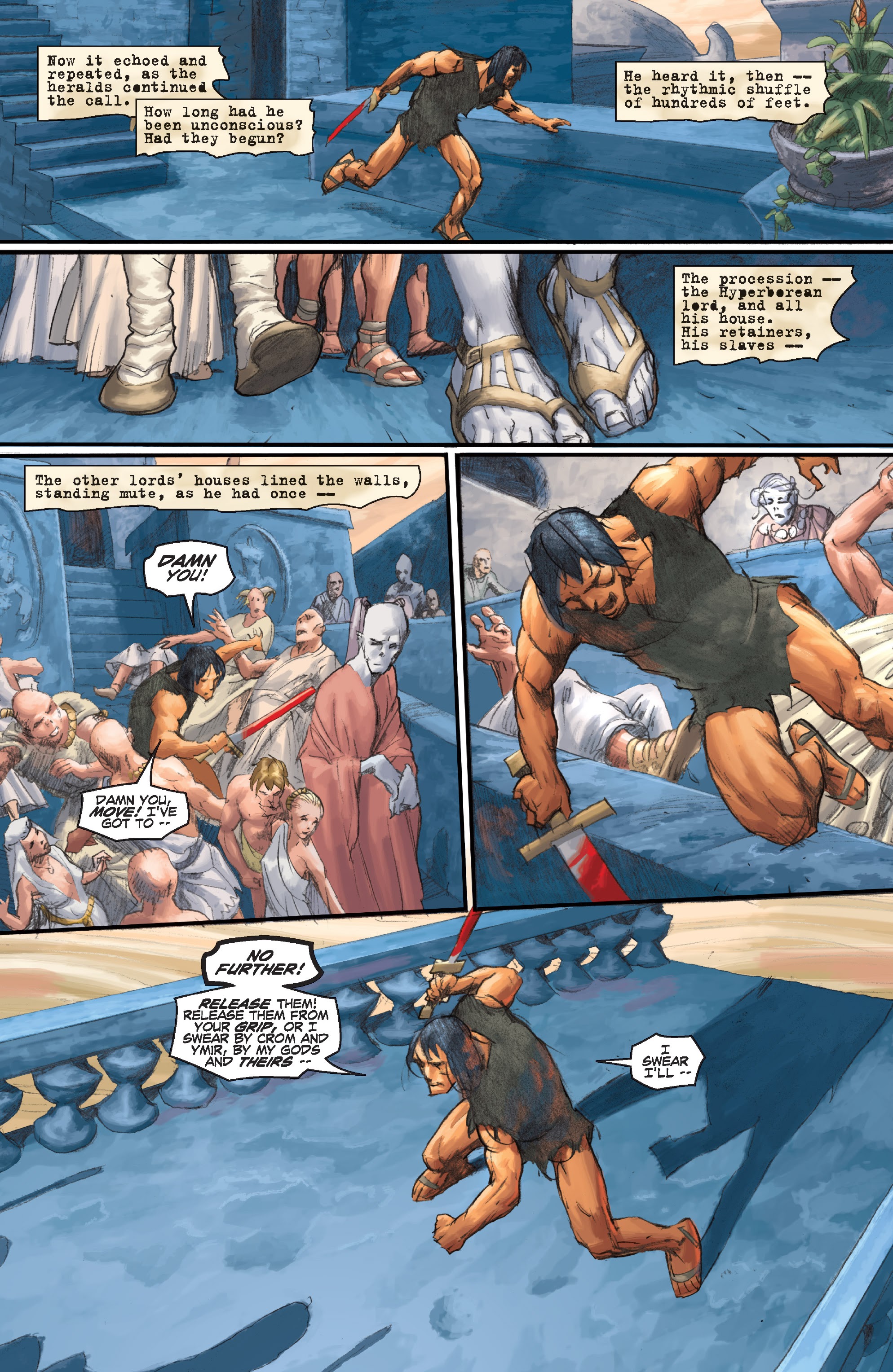 Read online Conan Chronicles Epic Collection comic -  Issue # TPB Out of the Darksome Hills (Part 2) - 44