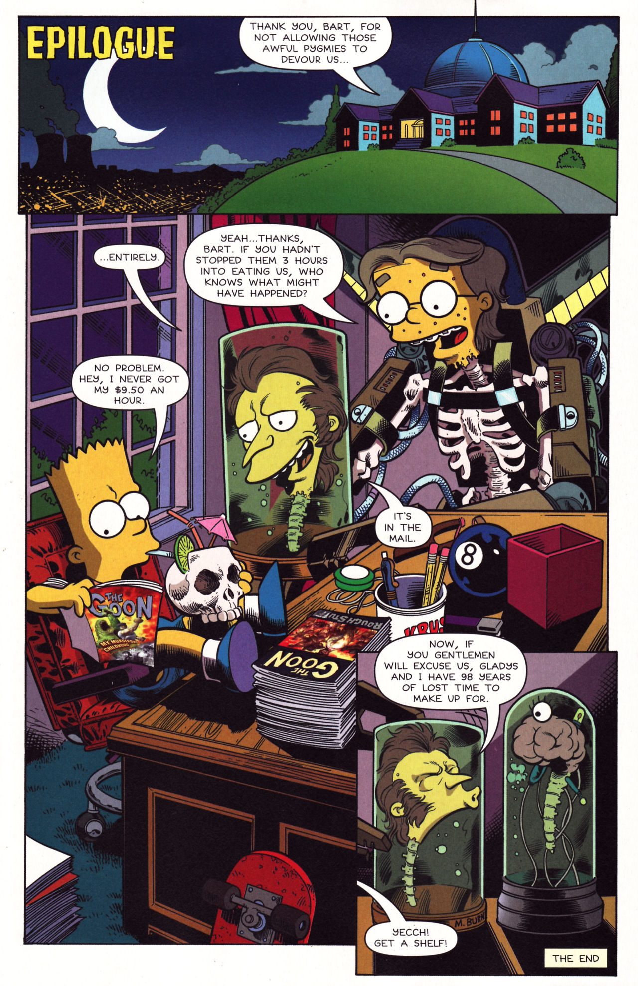 Read online Treehouse of Horror comic -  Issue #13 - 64