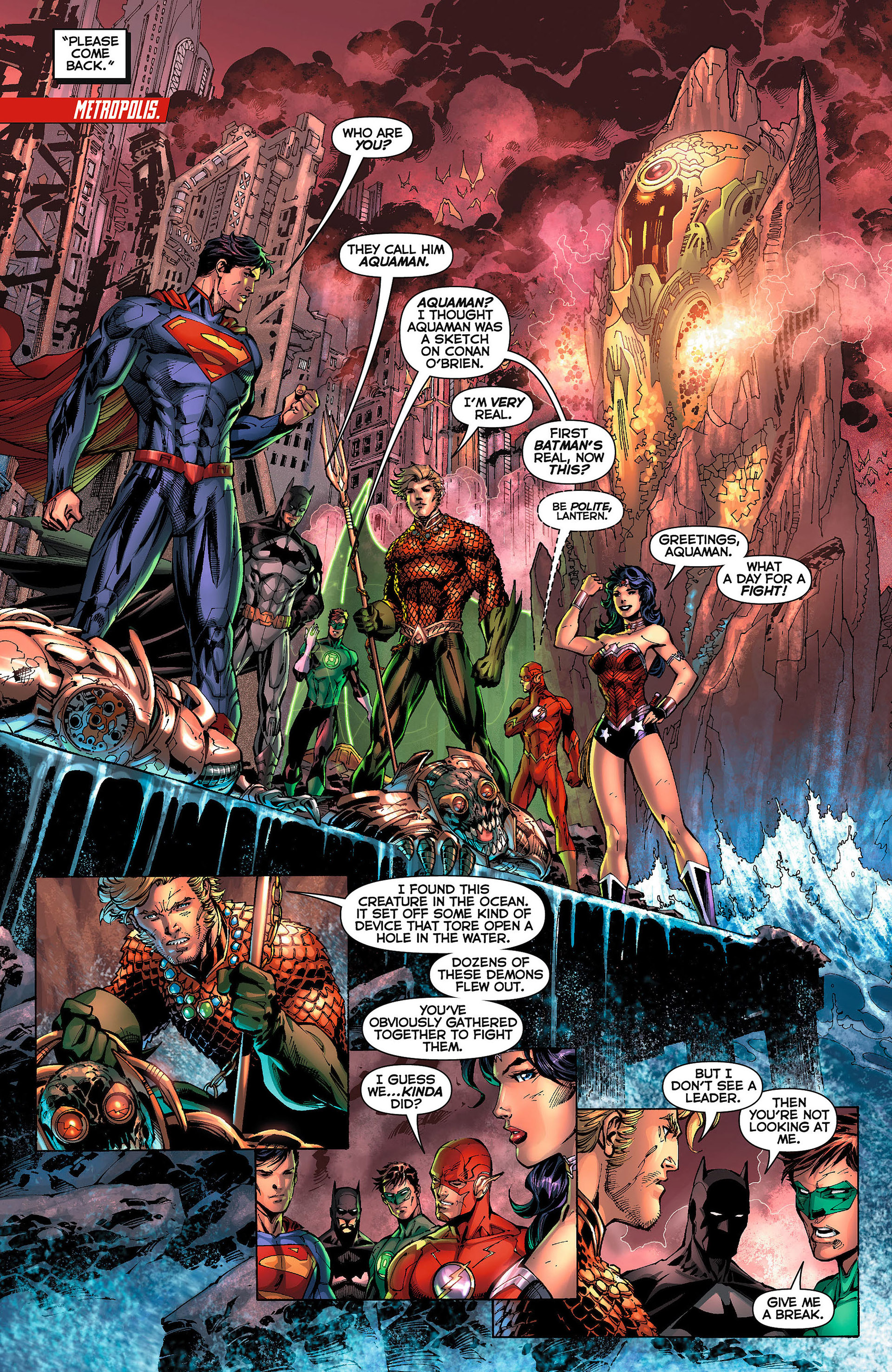 Read online Justice League (2011) comic -  Issue #4 - 7
