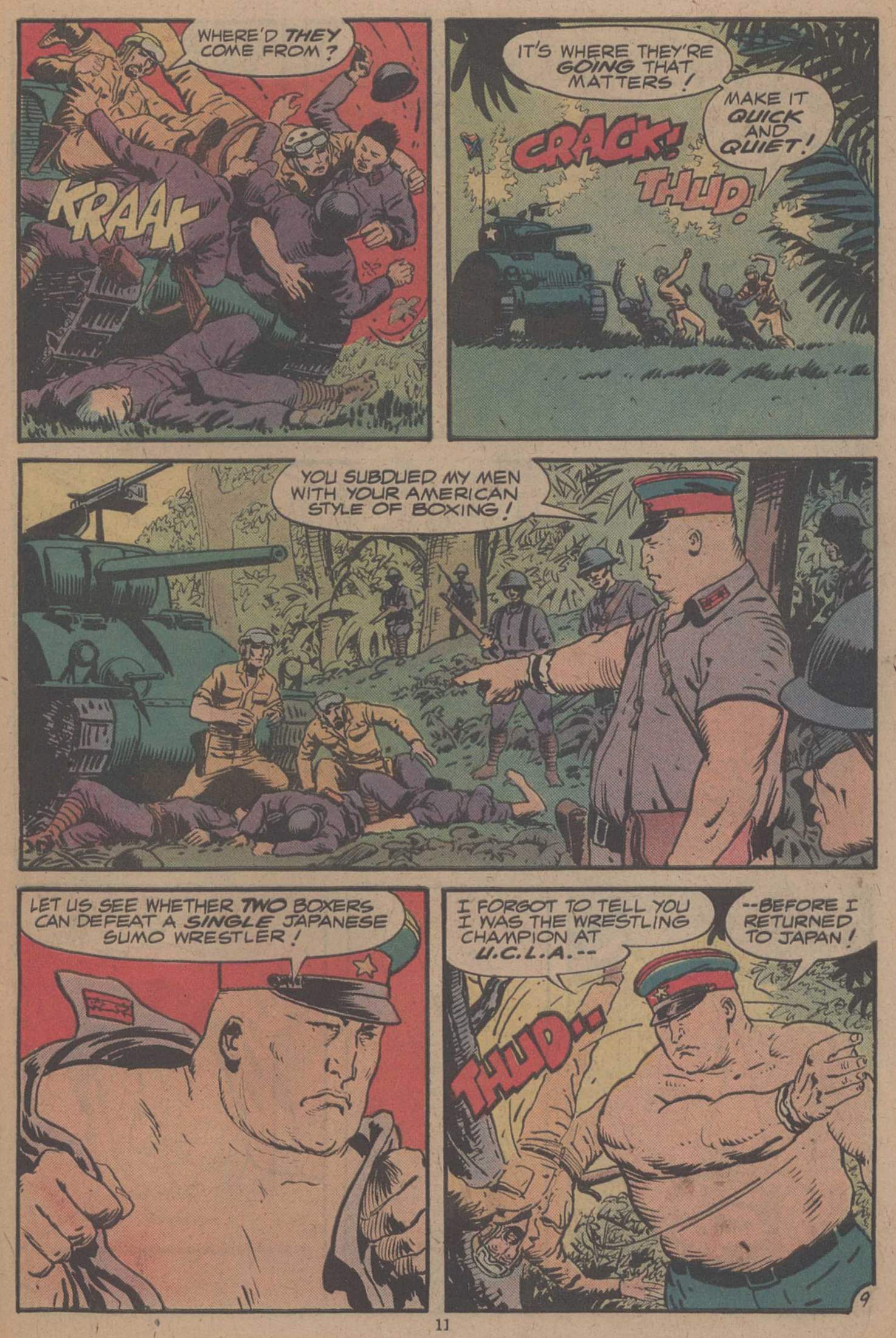 Read online G.I. Combat (1952) comic -  Issue #212 - 11