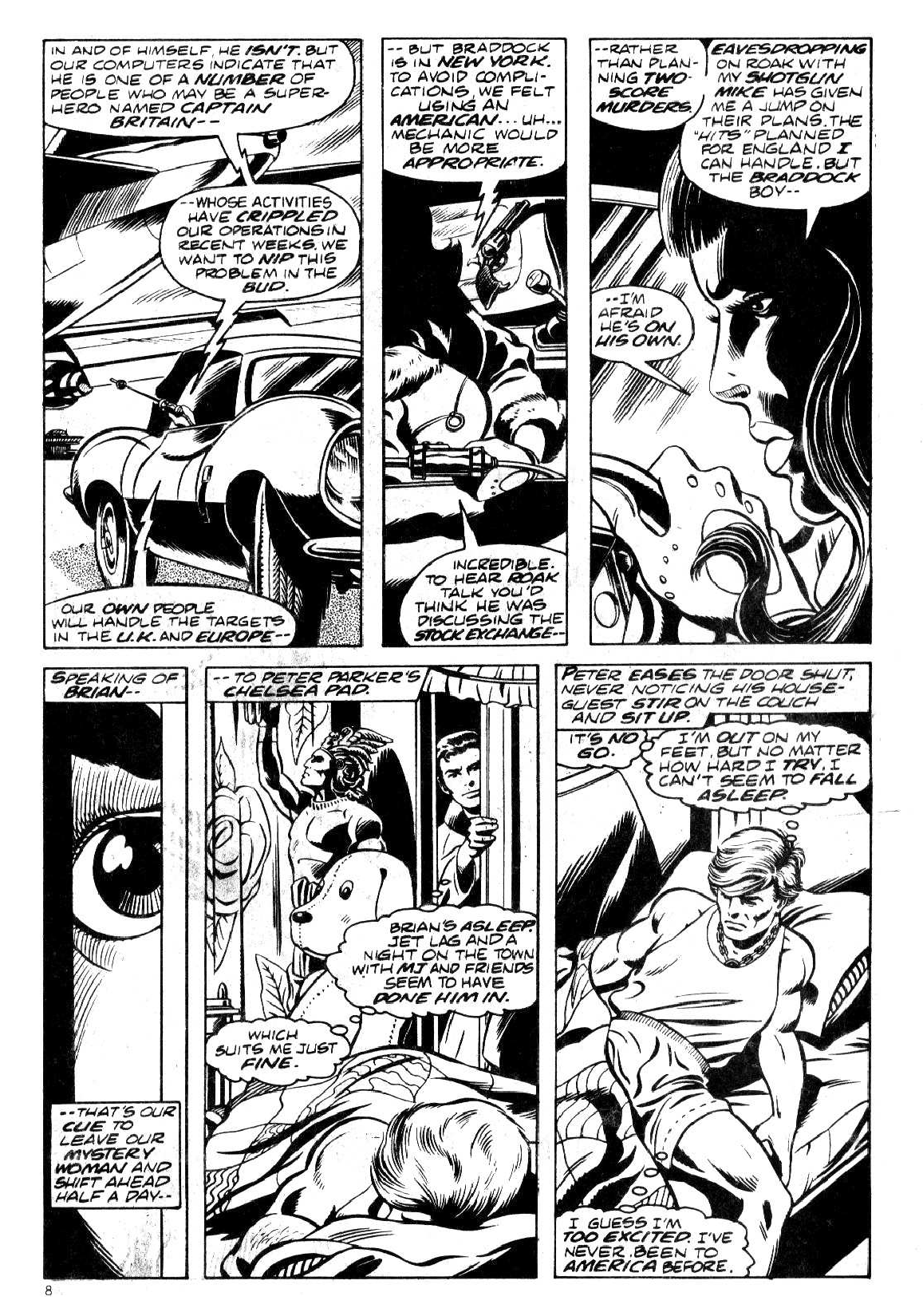 Read online Captain Britain (1976) comic -  Issue # _Special 1 - 8