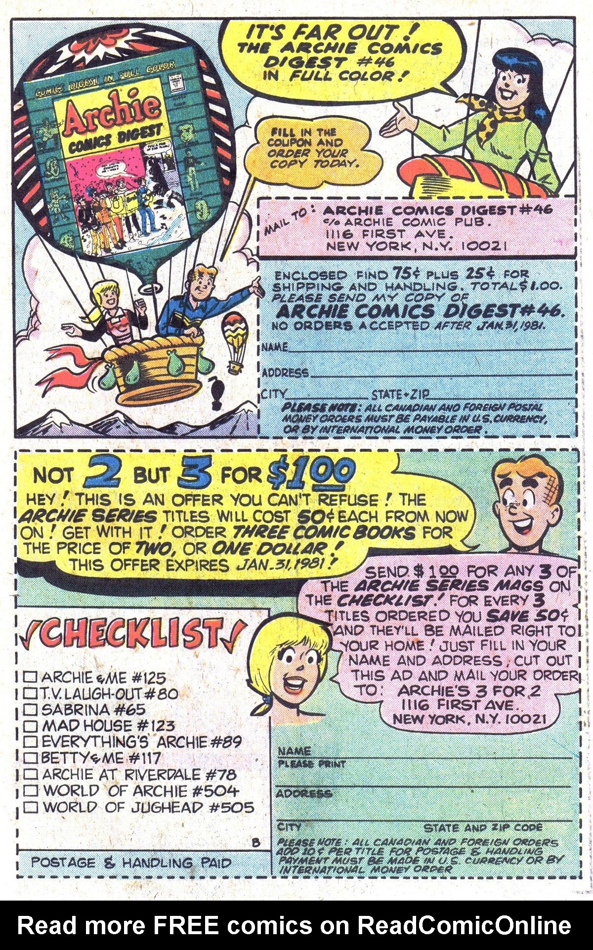 Read online Archie (1960) comic -  Issue #300 - 27