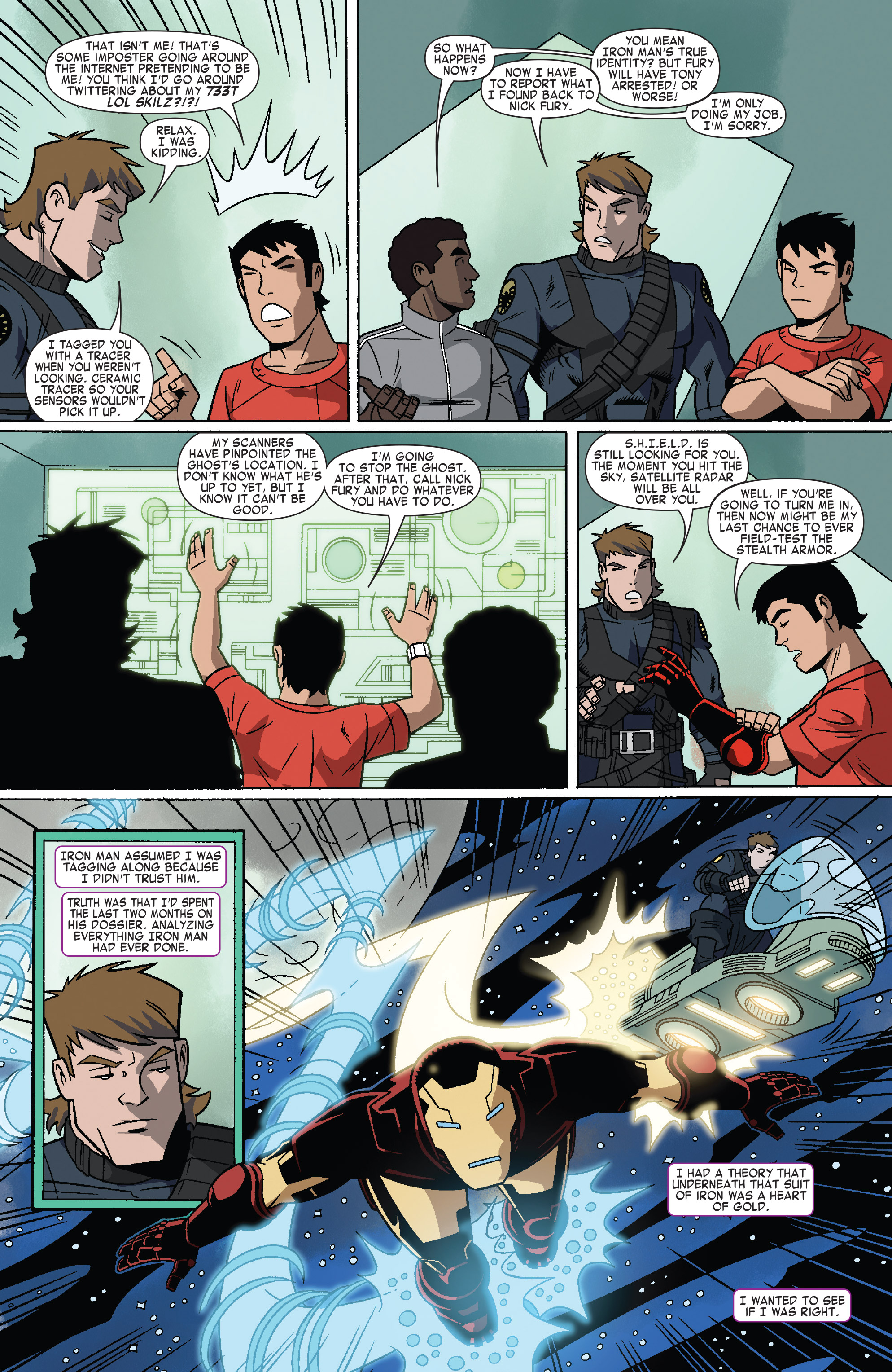 Read online Iron Man: Armored Adventures comic -  Issue # Full - 16