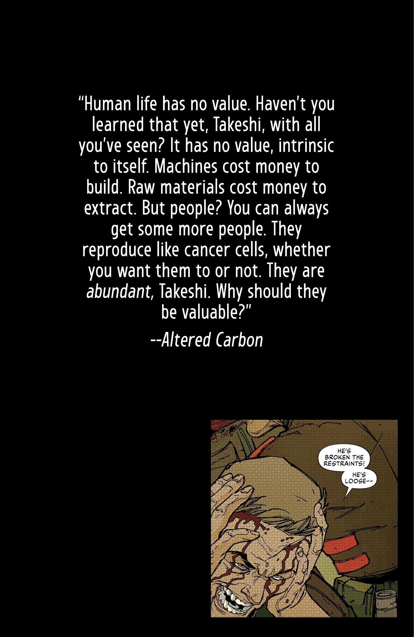 Read online Altered Carbon: One Life One Death comic -  Issue # TPB - 6