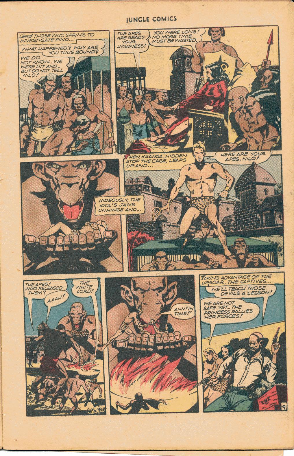 Read online Jungle Comics comic -  Issue #73 - 11