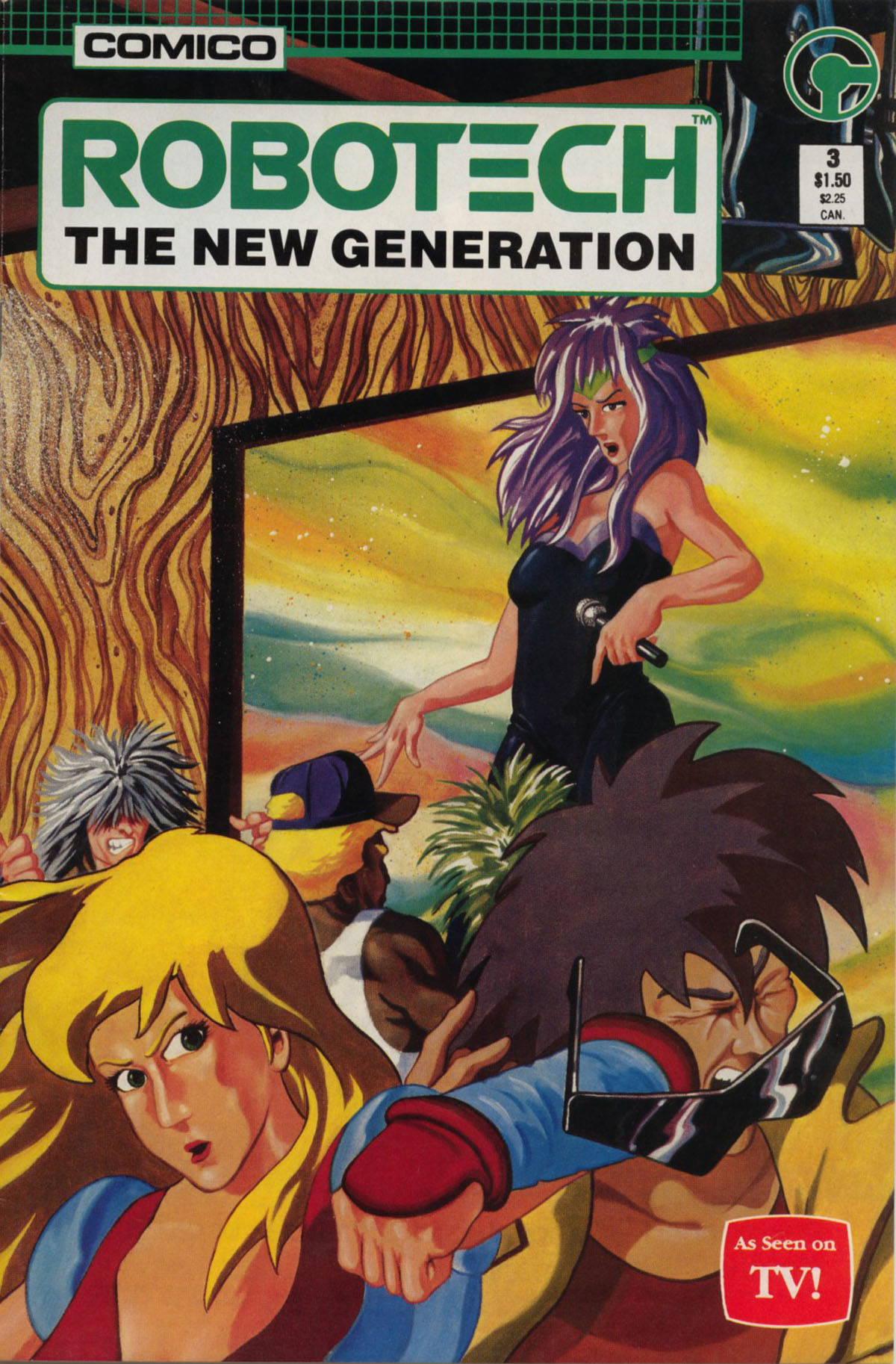 Read online Robotech The New Generation comic -  Issue #3 - 2