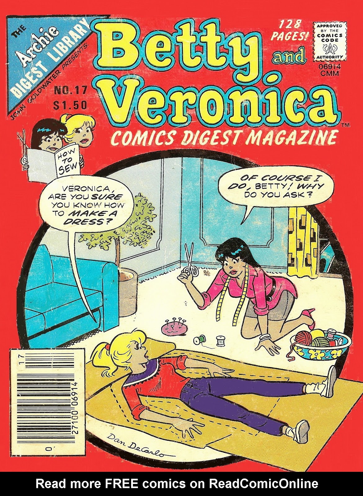 Betty and Veronica Digest Magazine issue 17 - Page 1