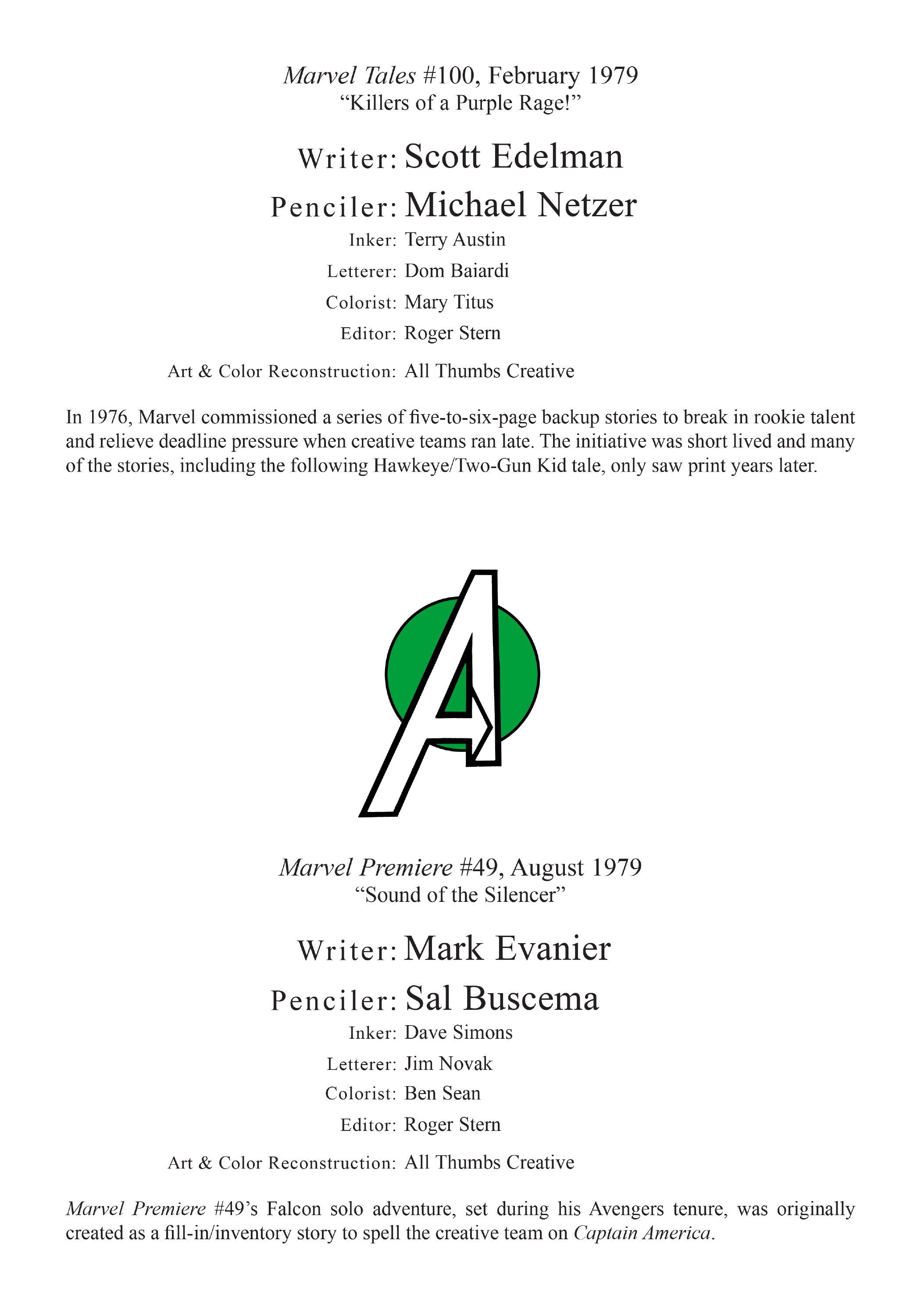 Read online Marvel Masterworks: The Avengers comic -  Issue # TPB 18 (Part 3) - 78