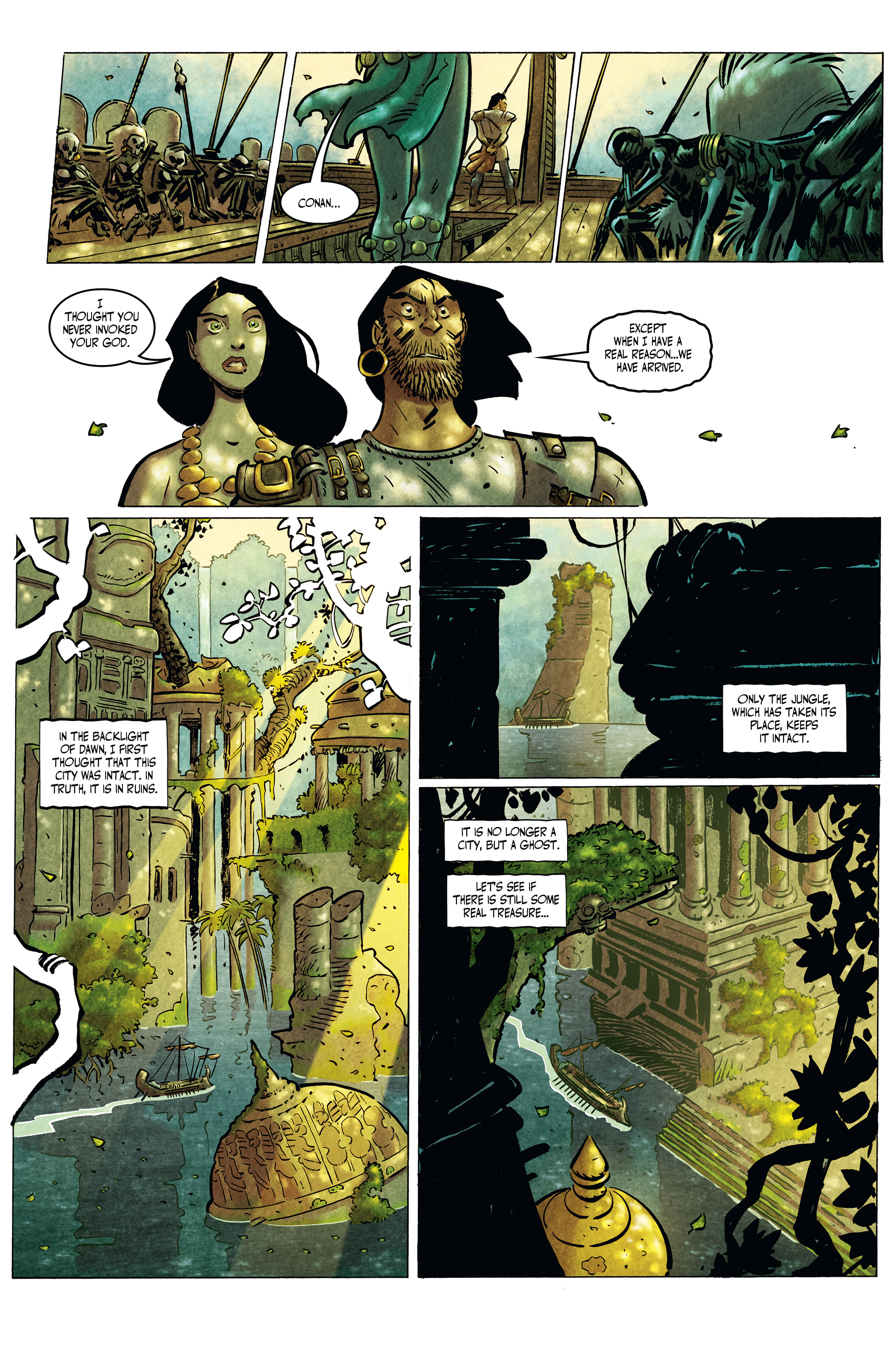 Read online The Cimmerian: Queen of the Black Coast comic -  Issue #2 - 3