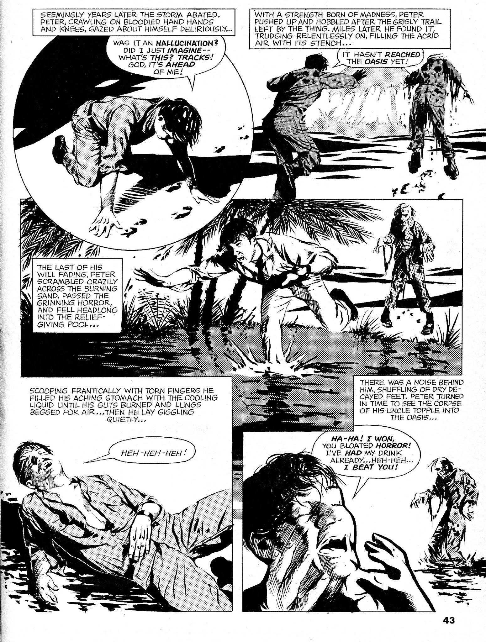 Read online Nightmare (1970) comic -  Issue #3 - 42