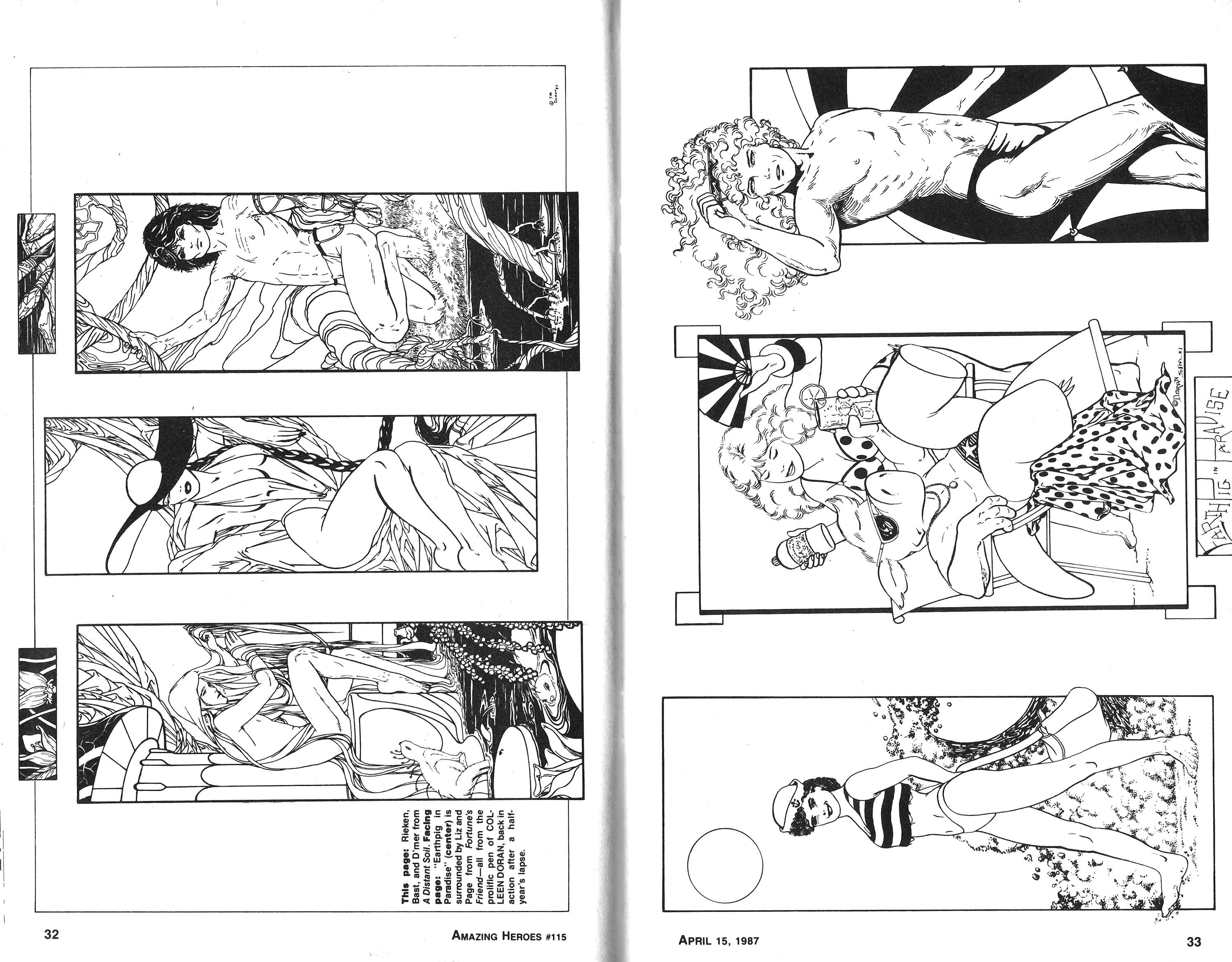 Read online Amazing Heroes comic -  Issue #115 - 17