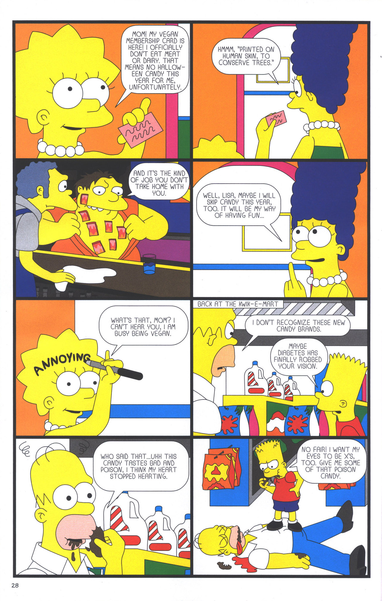 Read online Treehouse of Horror comic -  Issue #15 - 31