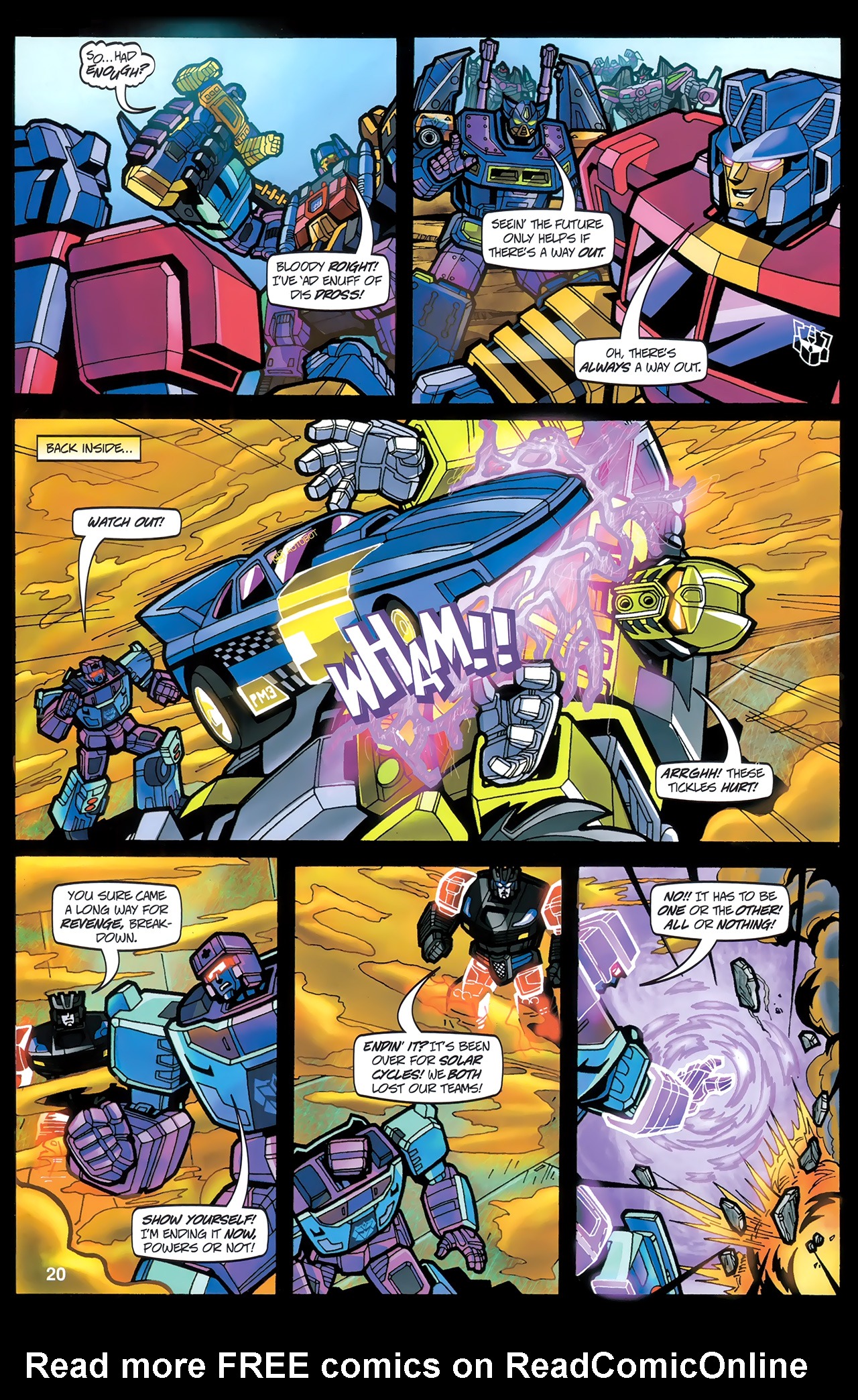 Read online Transformers: Timelines comic -  Issue #5 - 22