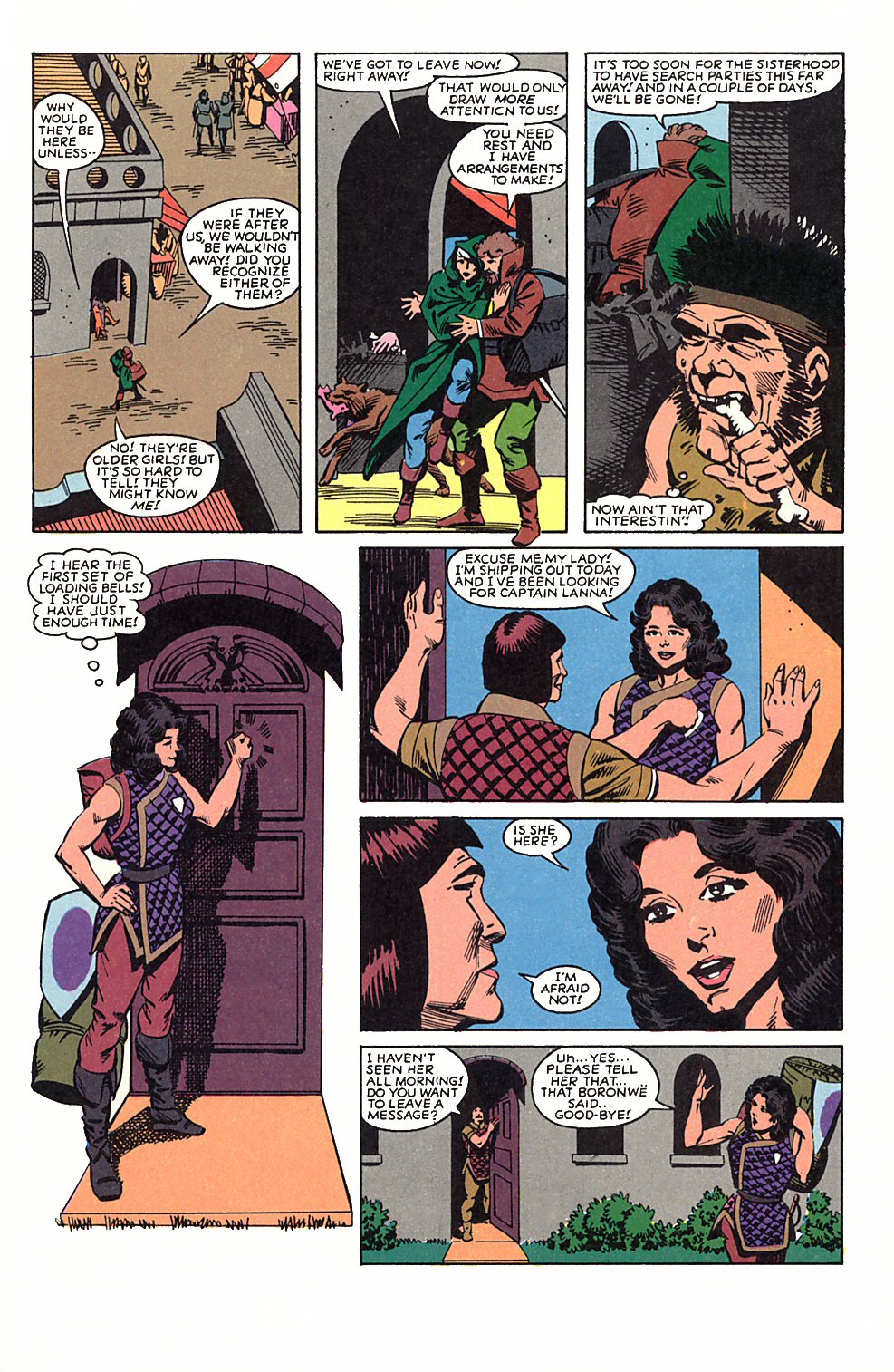 Read online Sisterhood of Steel comic -  Issue #3 - 11