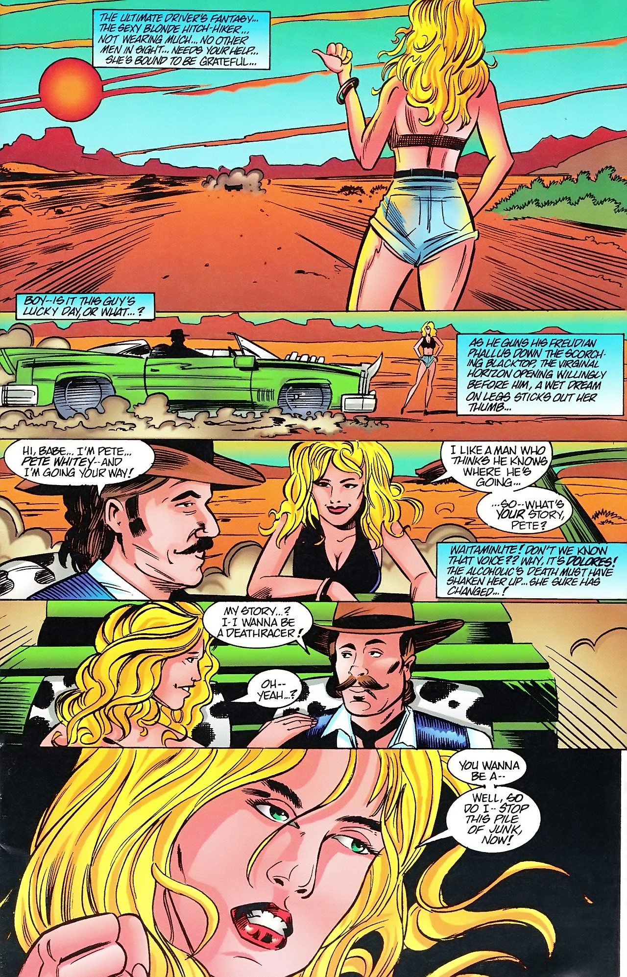 Read online Death Race 2020 comic -  Issue #8 - 10