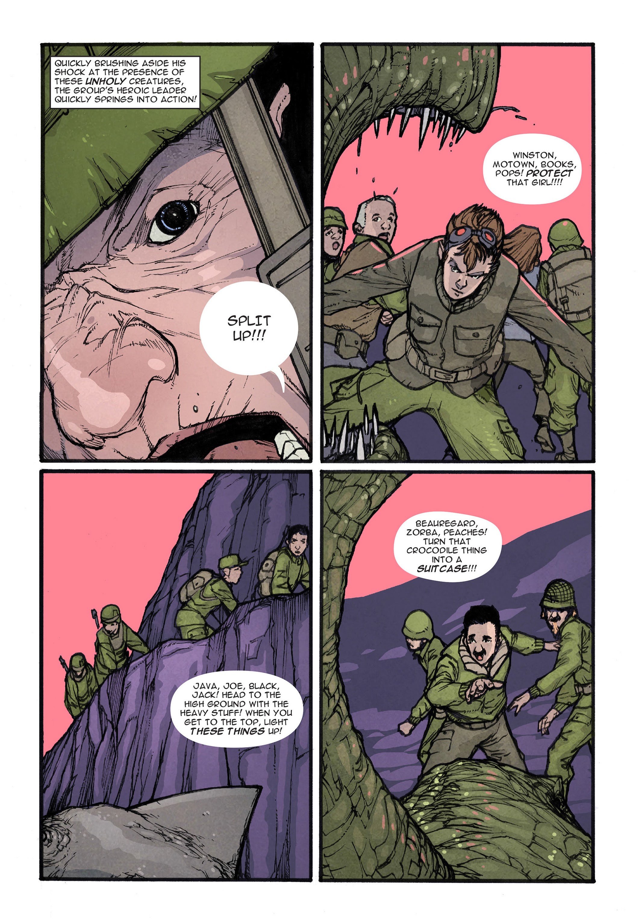 Read online Time Grunts comic -  Issue #3 - 5