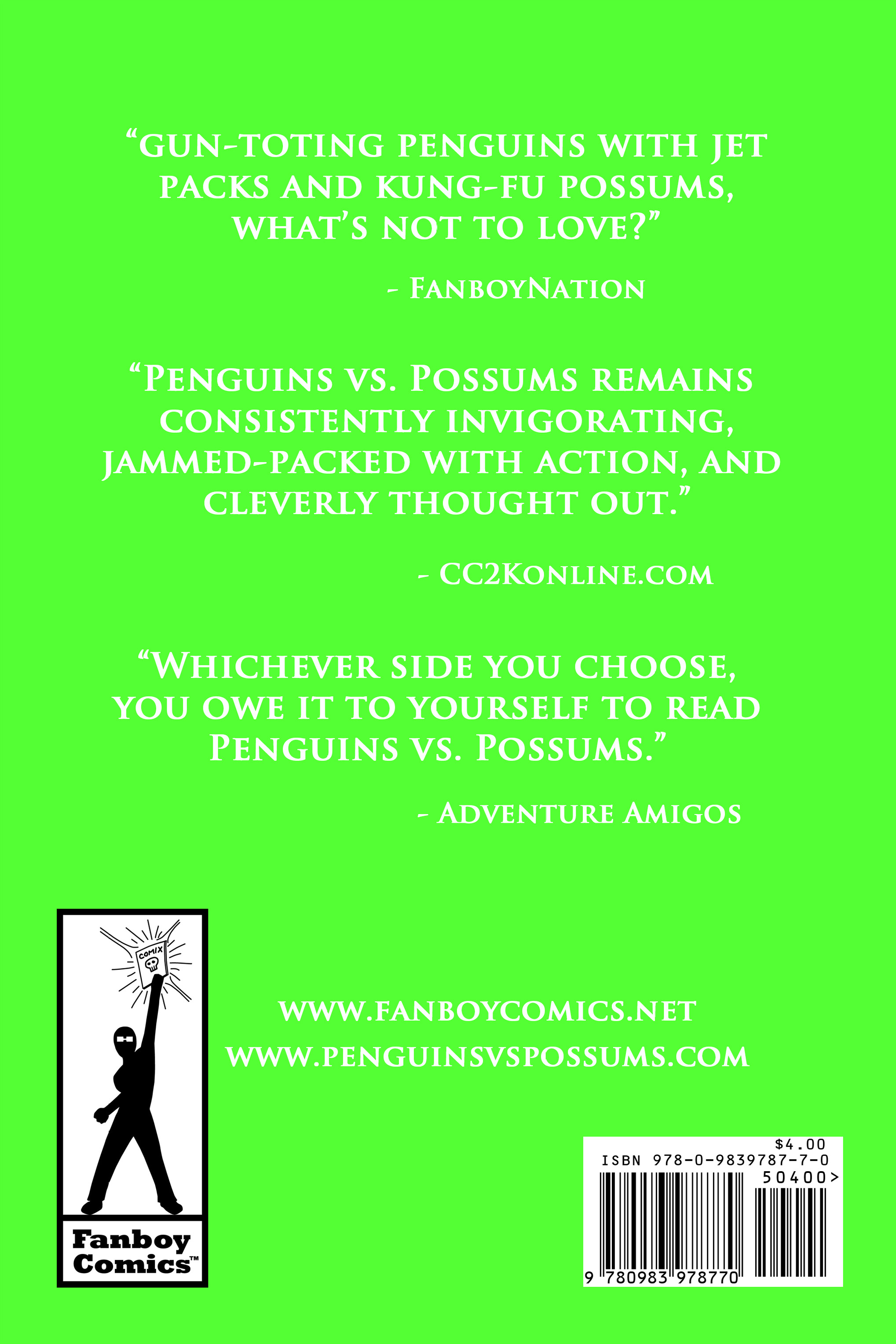 Read online Penguins vs. Possums comic -  Issue #7 - 35