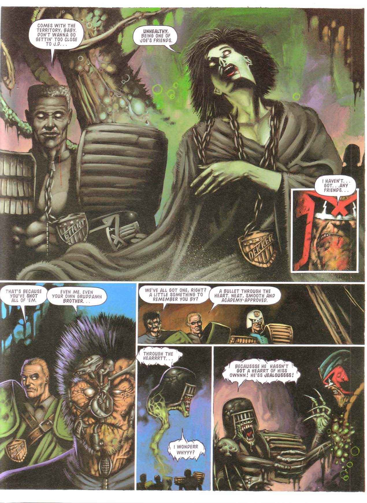 Read online Judge Dredd: Goodnight Kiss comic -  Issue # TPB - 59