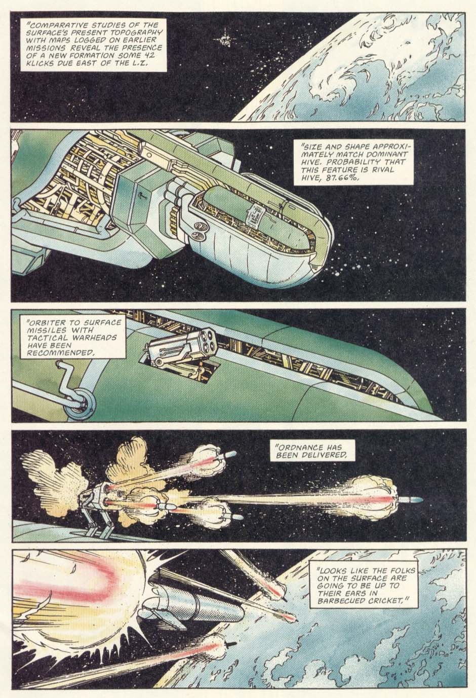 Read online Aliens: Genocide comic -  Issue #4 - 7