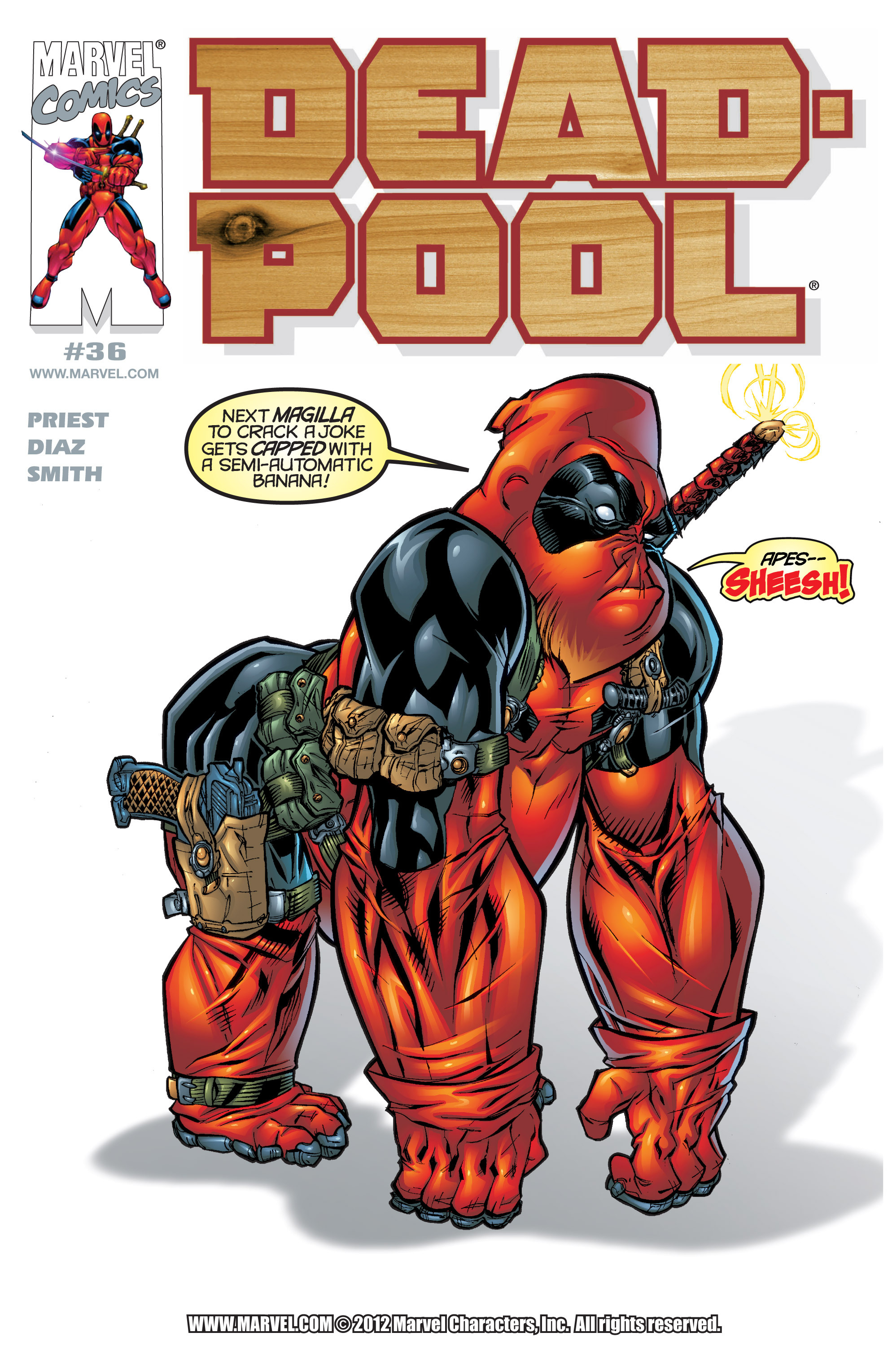 Read online Deadpool (1997) comic -  Issue #36 - 1