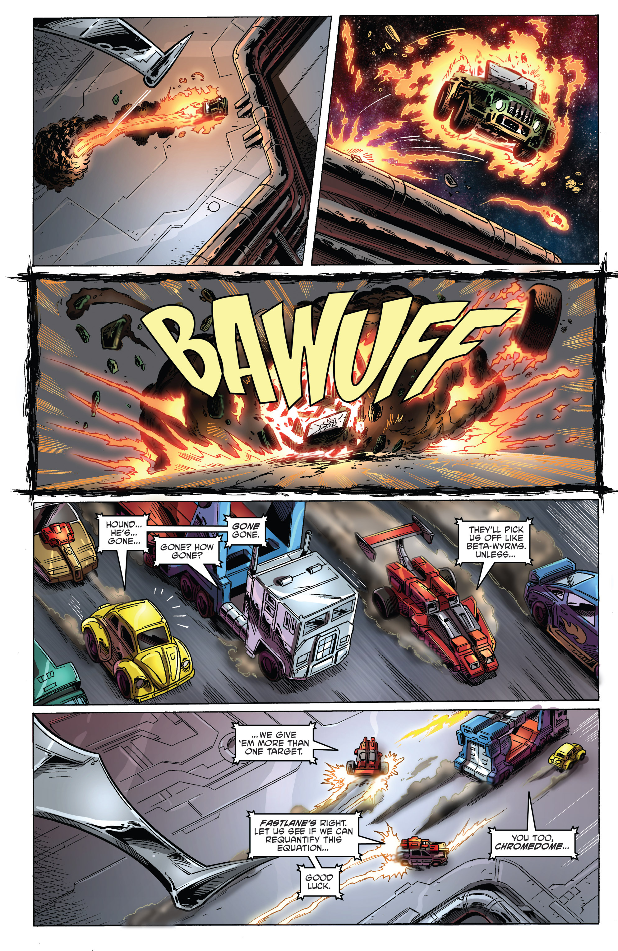 Read online The Transformers: Regeneration One comic -  Issue #98 - 21