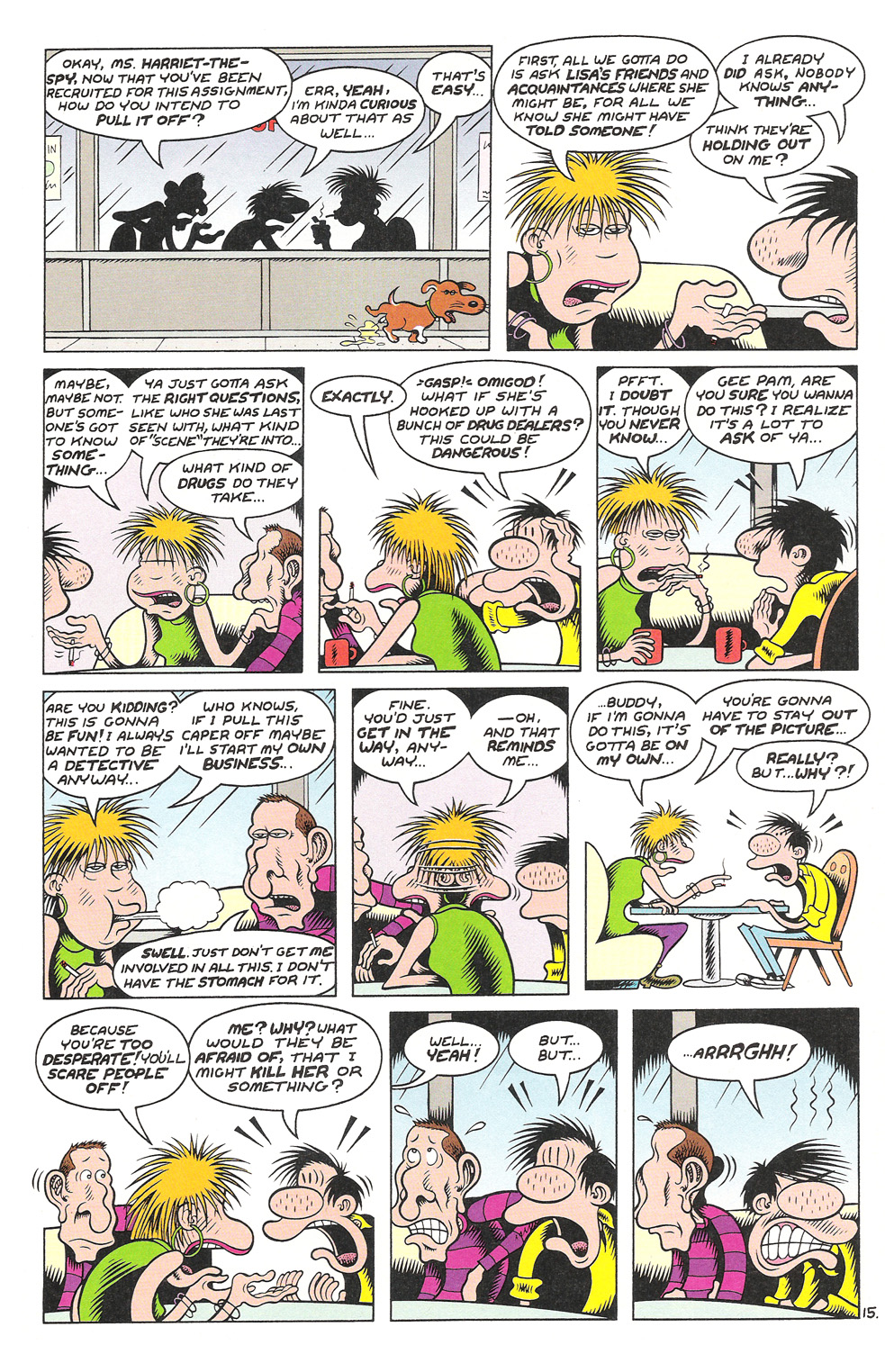 Read online Hate comic -  Issue #25 - 17