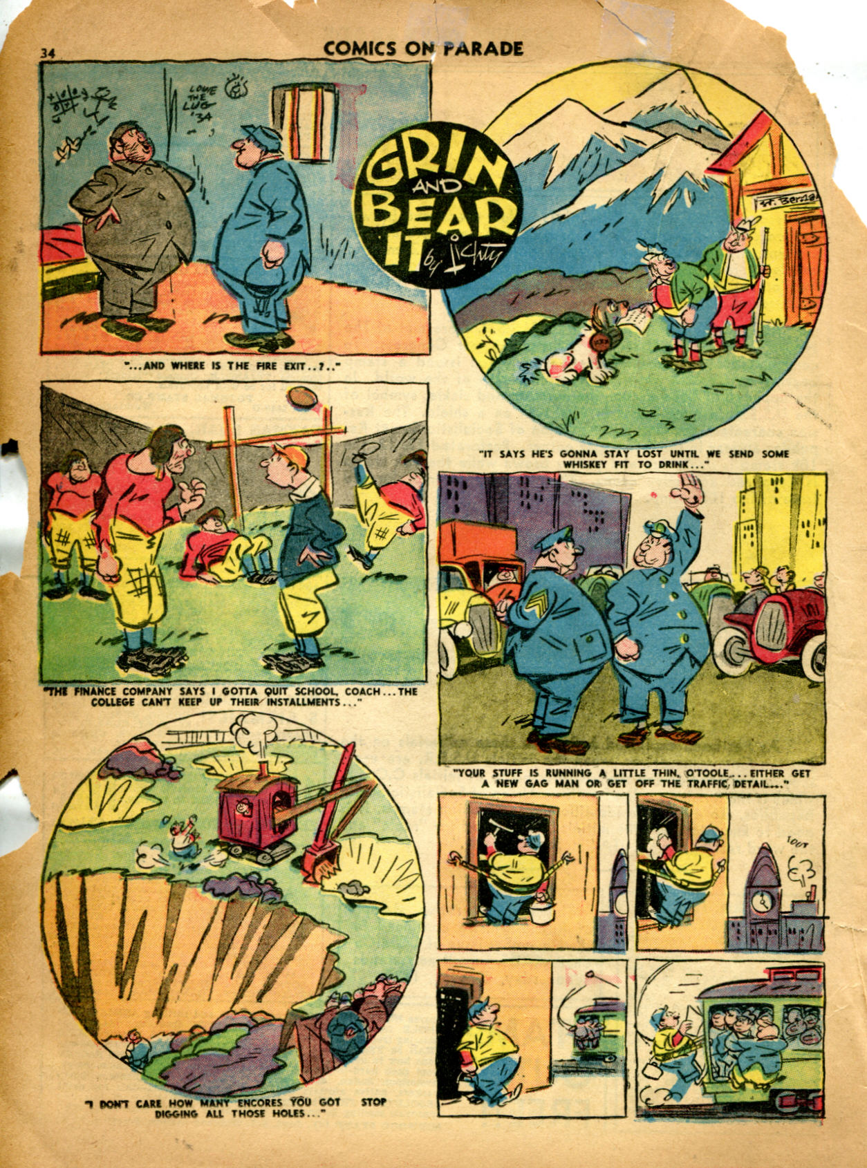 Read online Comics on Parade comic -  Issue #19 - 37