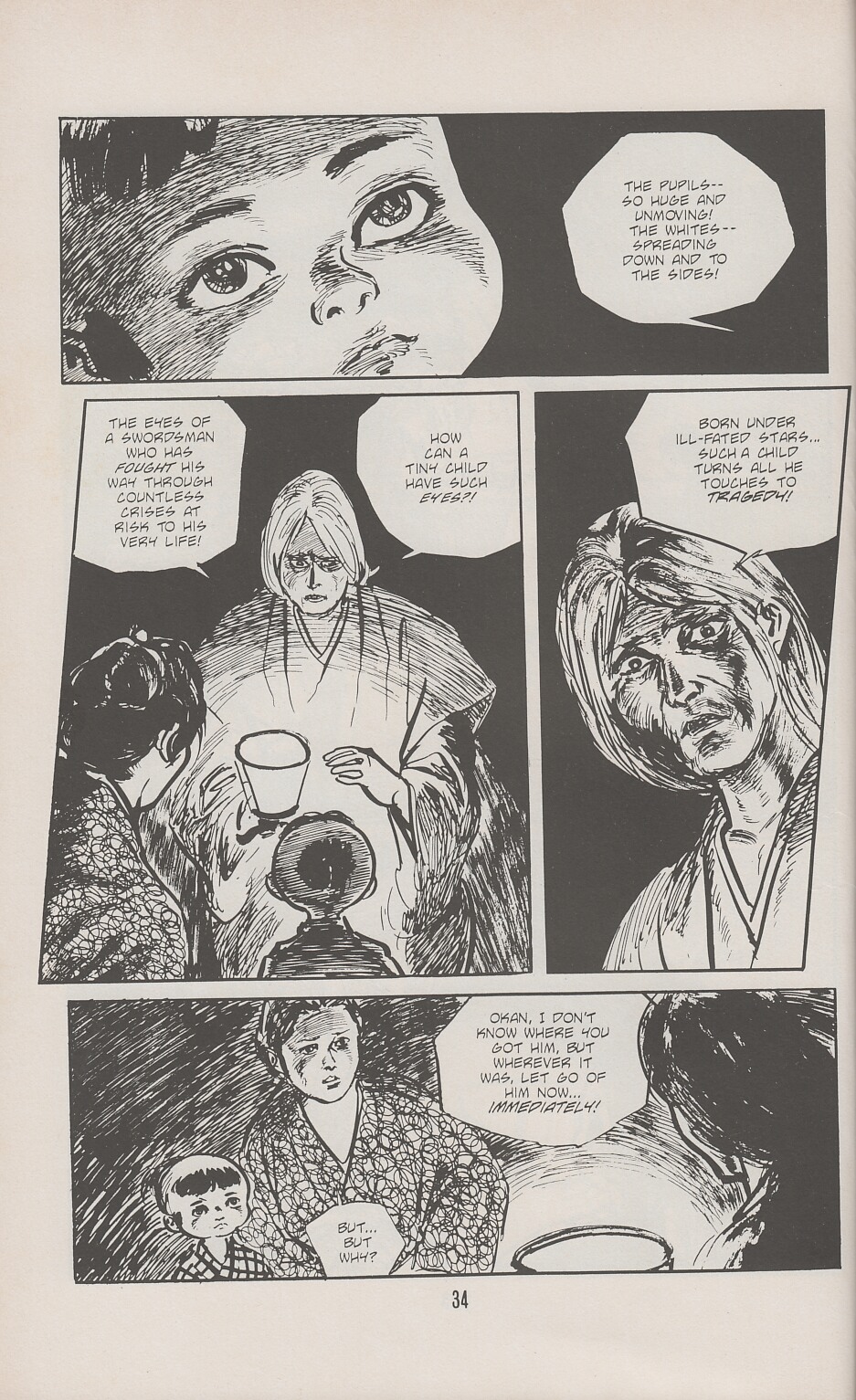 Read online Lone Wolf and Cub comic -  Issue #34 - 38