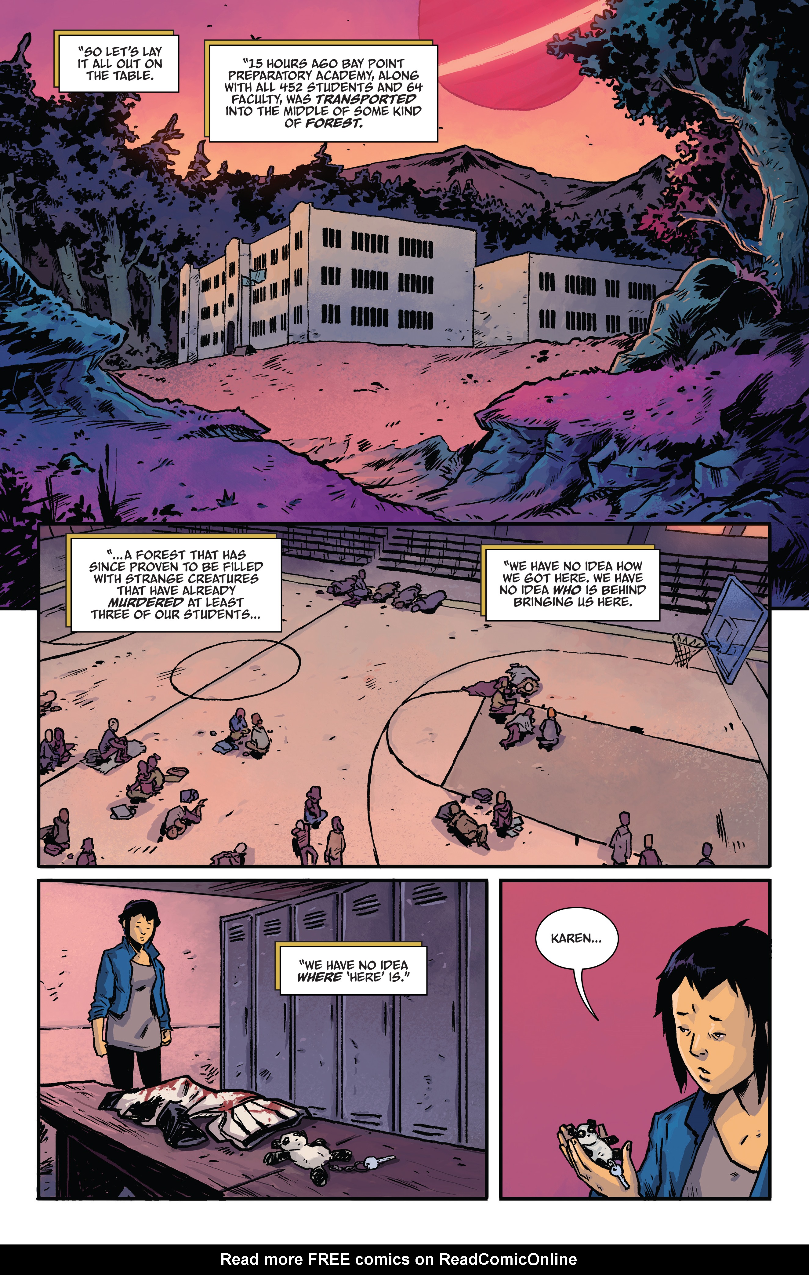 Read online The Woods comic -  Issue # _Yearbook Edition 1 (Part 1) - 31