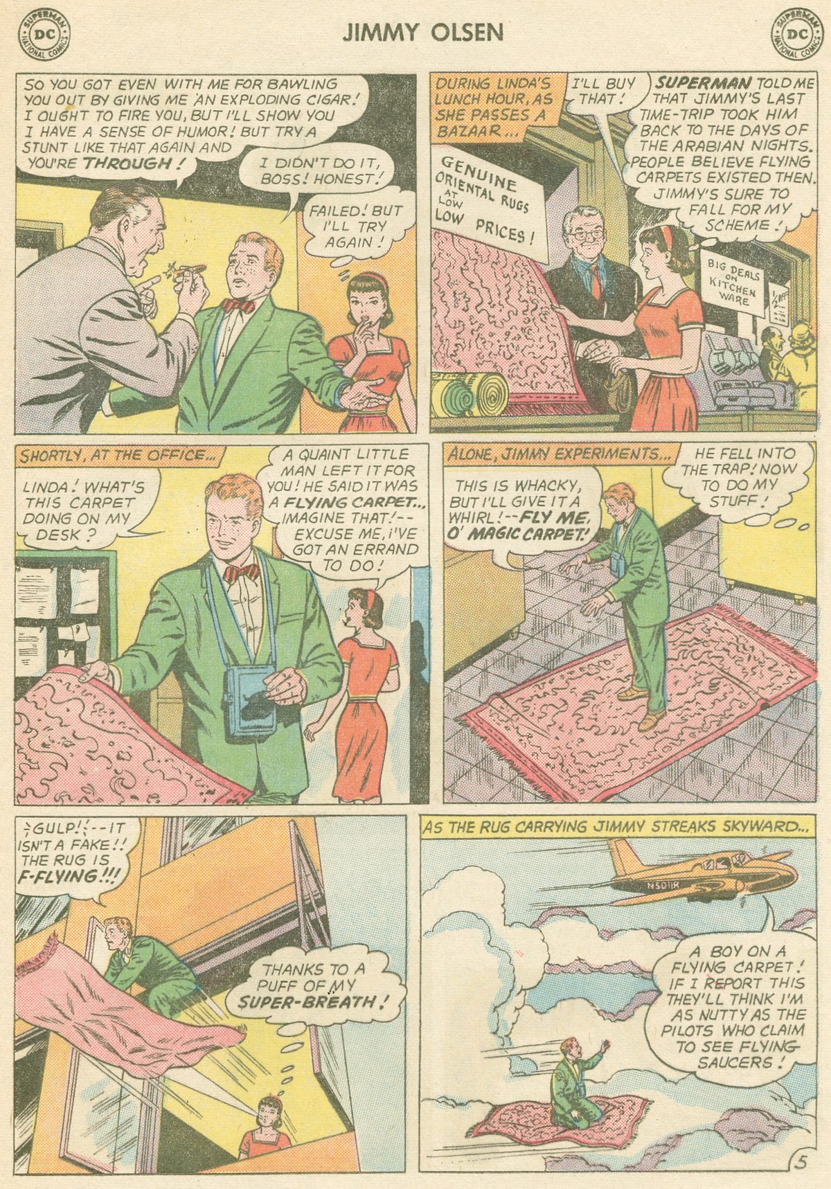 Read online Superman's Pal Jimmy Olsen comic -  Issue #75 - 29