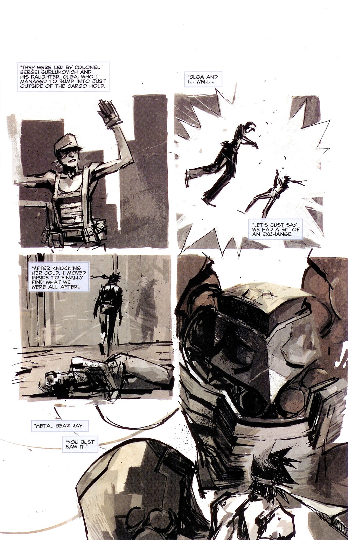 Read online Metal Gear Solid: Sons of Liberty comic -  Issue #6 - 10