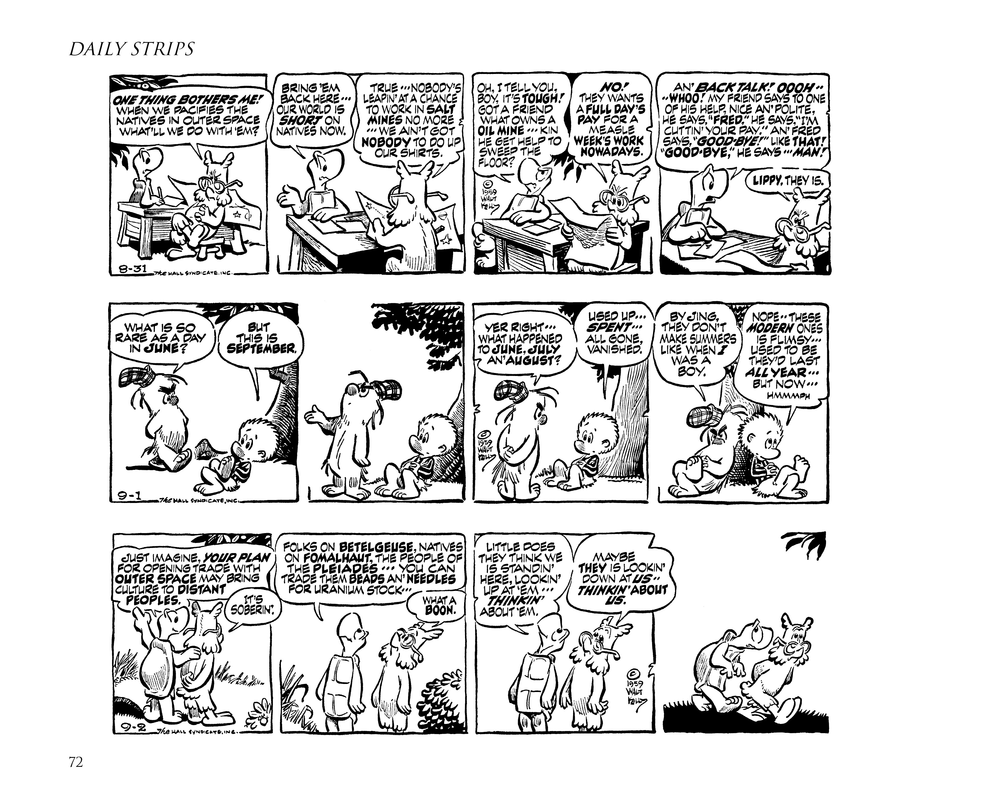 Read online Pogo by Walt Kelly: The Complete Syndicated Comic Strips comic -  Issue # TPB 6 (Part 1) - 82