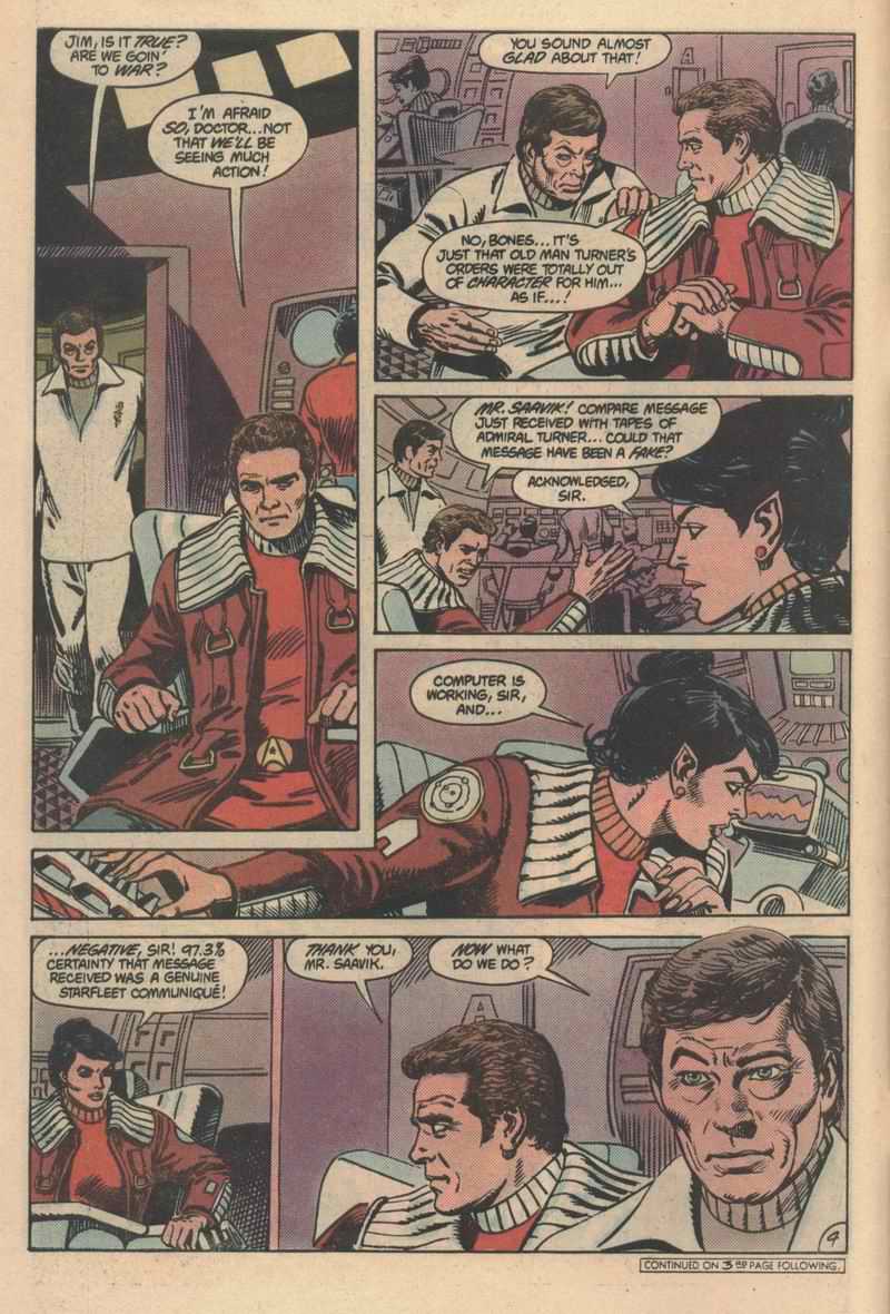 Read online Star Trek (1984) comic -  Issue #3 - 5