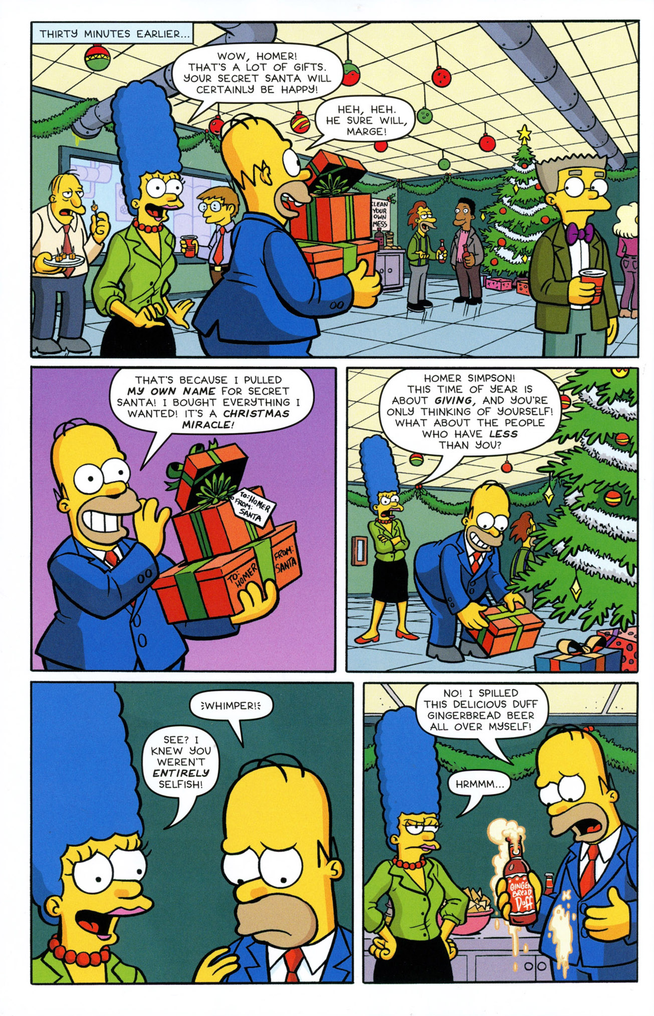 Read online The Simpsons Winter Wingding comic -  Issue #10 - 4