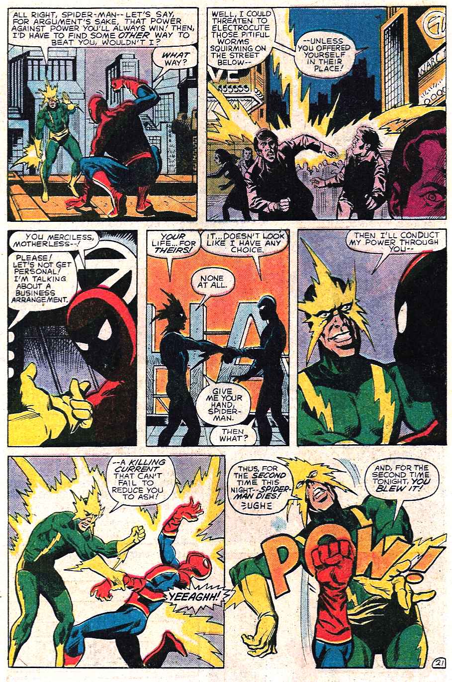 Read online The Spectacular Spider-Man (1976) comic -  Issue #66 - 22