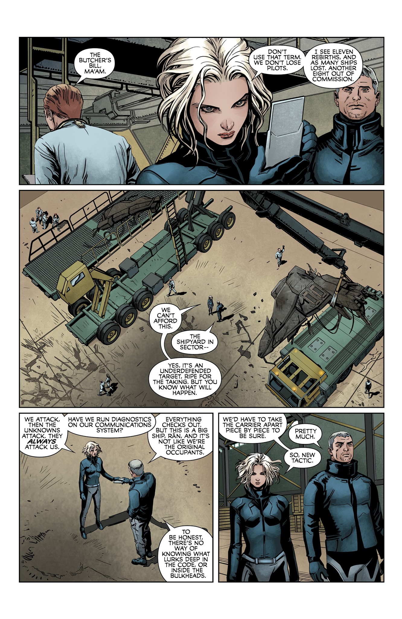 Read online EVE: Valkyrie comic -  Issue #3 - 10