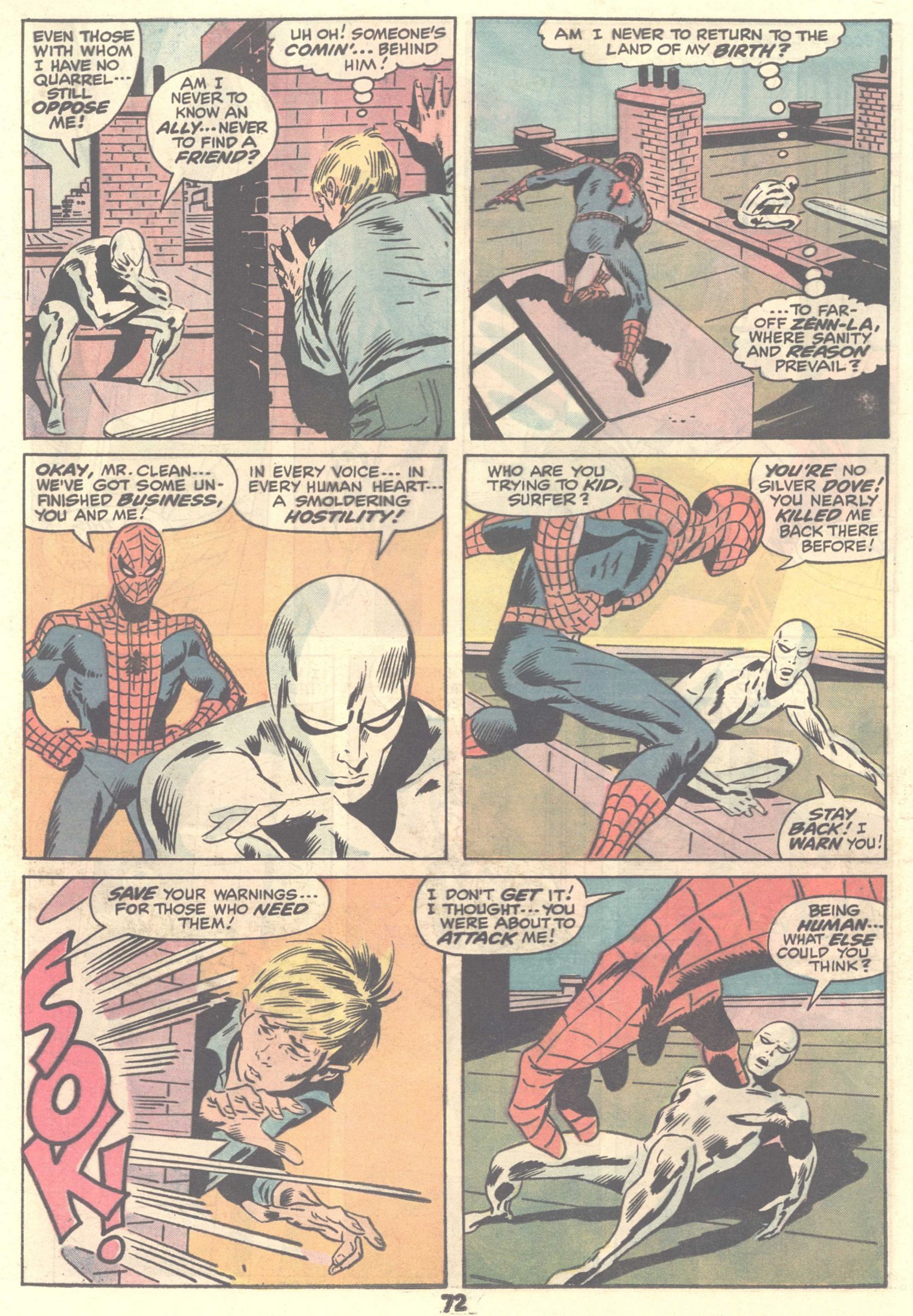 Read online Marvel Treasury Edition comic -  Issue #9 - 72