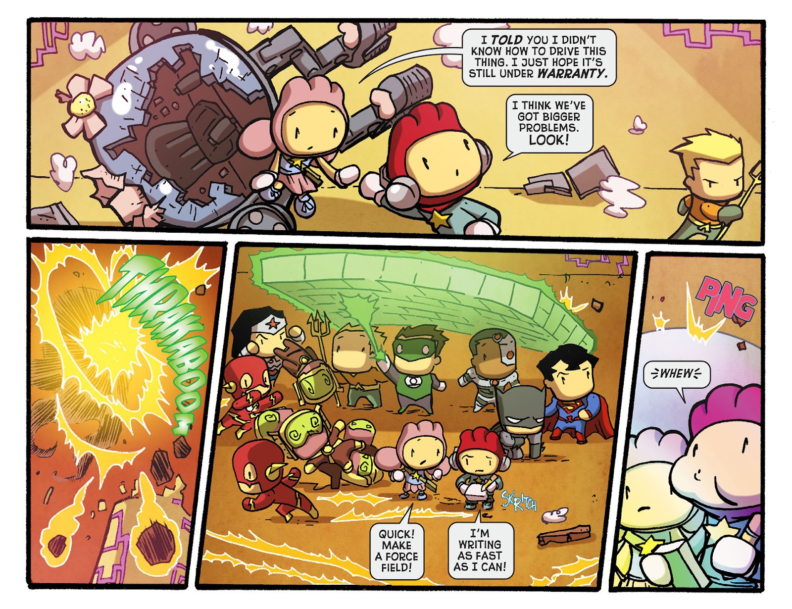 Scribblenauts Unmasked: A Crisis of Imagination issue 14 - Page 17