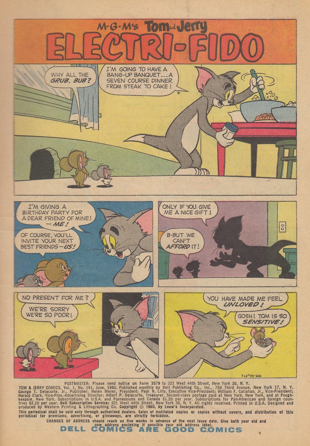 Read online Tom & Jerry Comics comic -  Issue #191 - 3