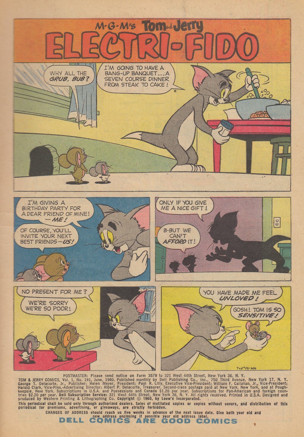 Read online Tom & Jerry Comics comic -  Issue #191 - 3